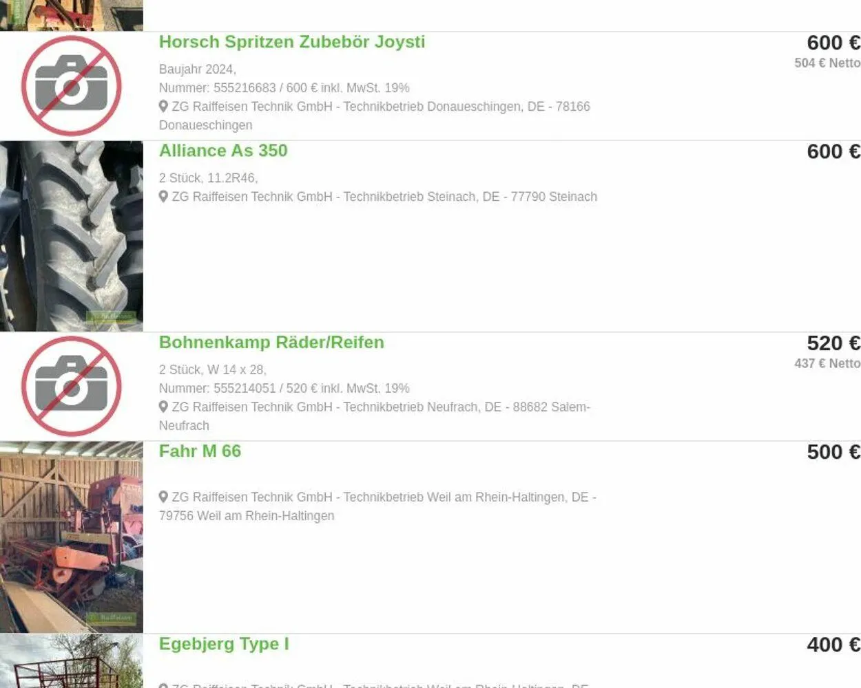 ZG Raiffeisen Aktueller Prospekt von 24. März bis 2. April 2025 - Prospekt seite 44