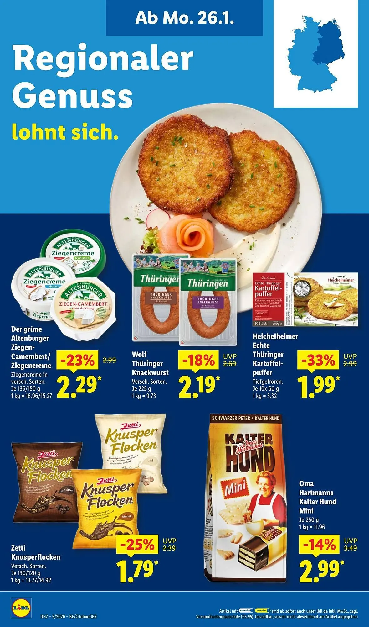 Lidl Prospekt von 26. Januar bis 1. Februar 2026 - Prospekt seite 16