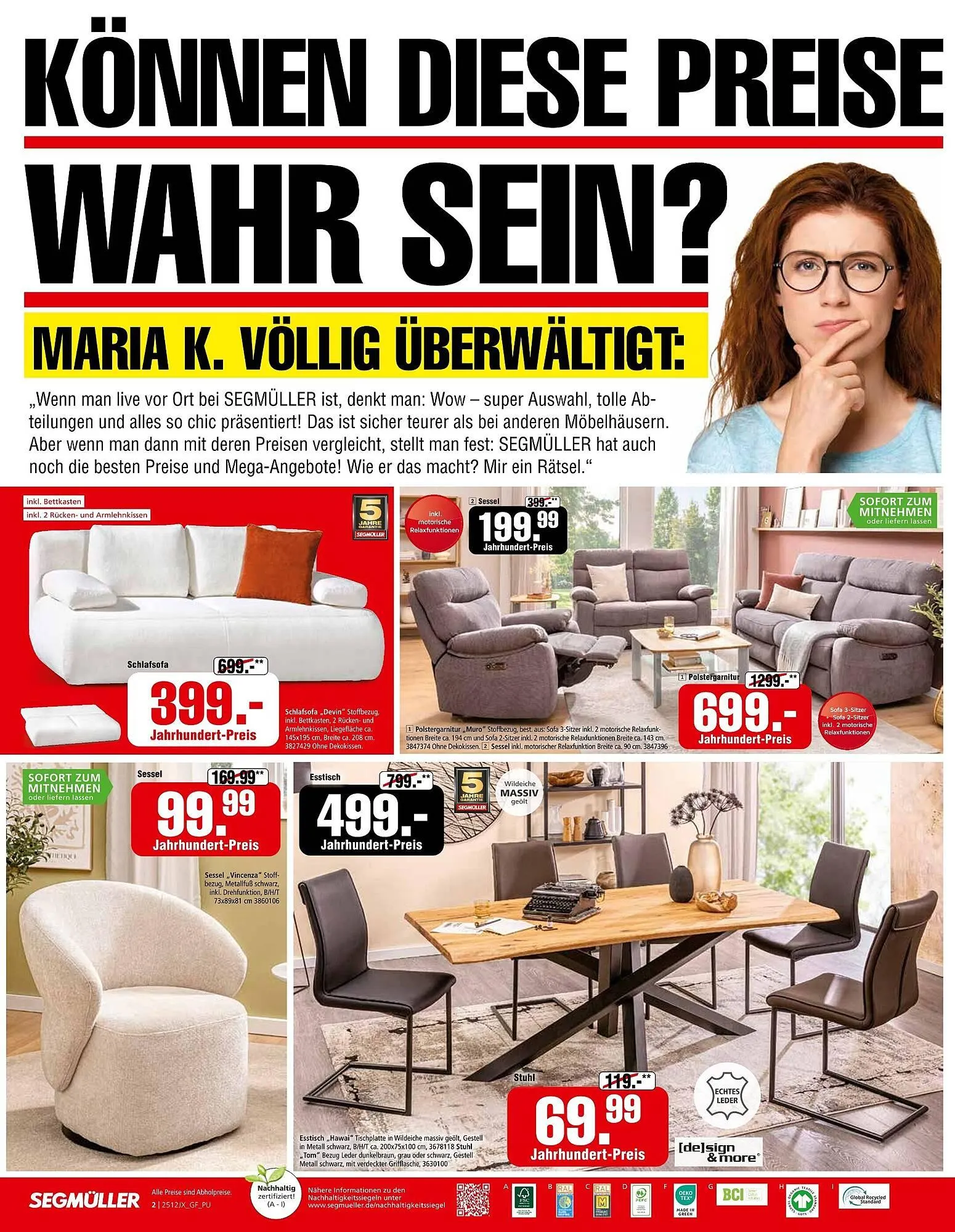 Segmüller Prospekt von 29. November bis 20. Dezember 2025 - Prospekt seite 2