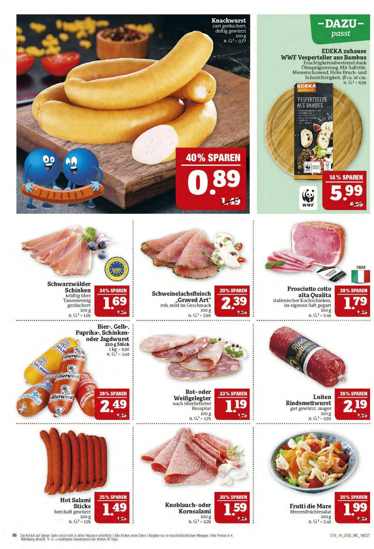 Marktkauf - Nürnberg-Thon Aktueller Prospekt von 31. März bis 5. April 2025 - Prospekt seite 16