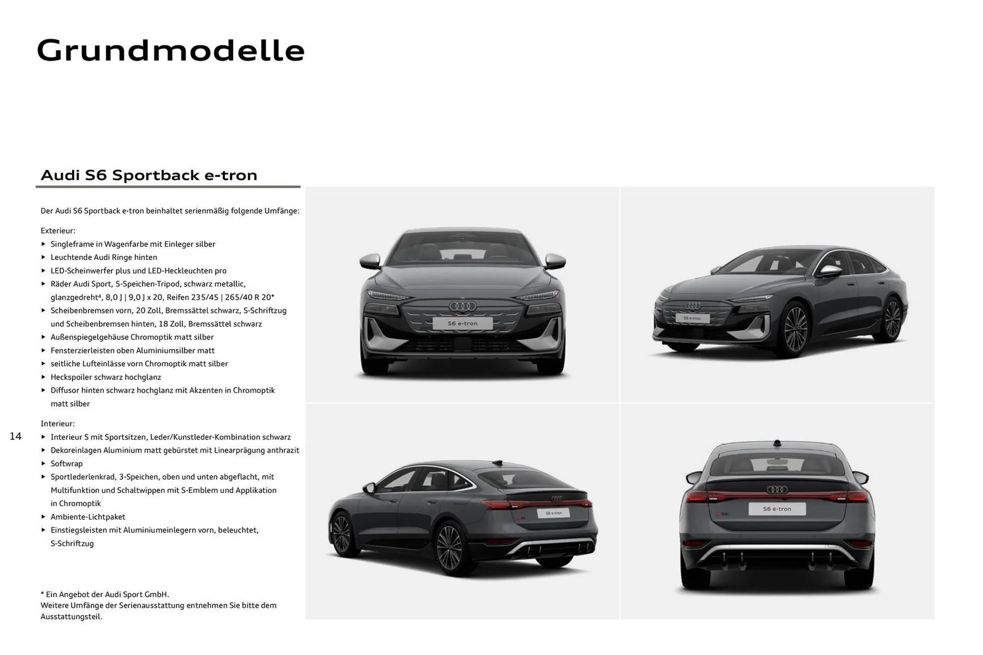 Audi Prospekt von 11. August bis 11. August 2026 - Prospekt seite 14