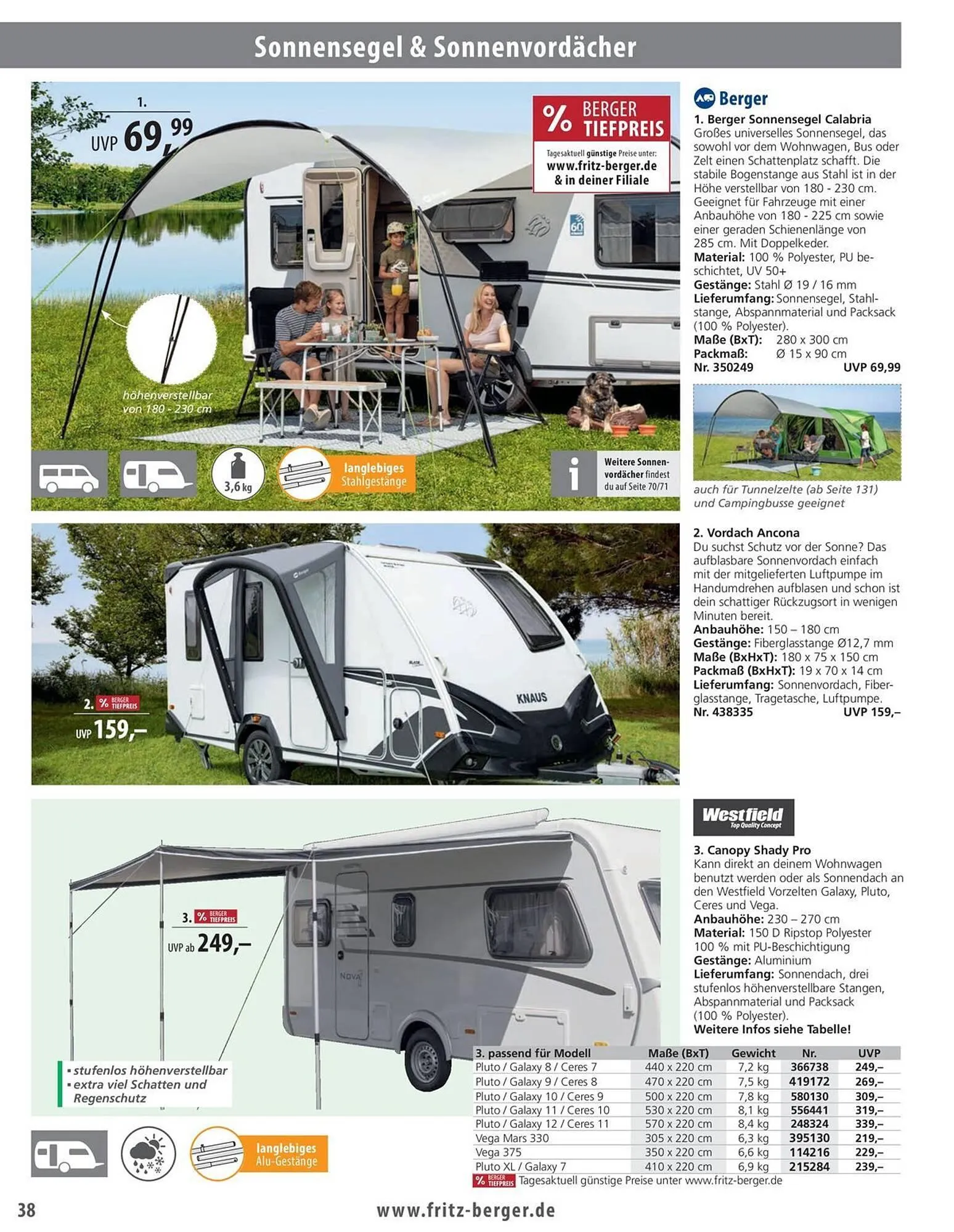 Fritz Berger Prospekt von 27. Mai bis 31. Dezember 2025 - Prospekt seite 38