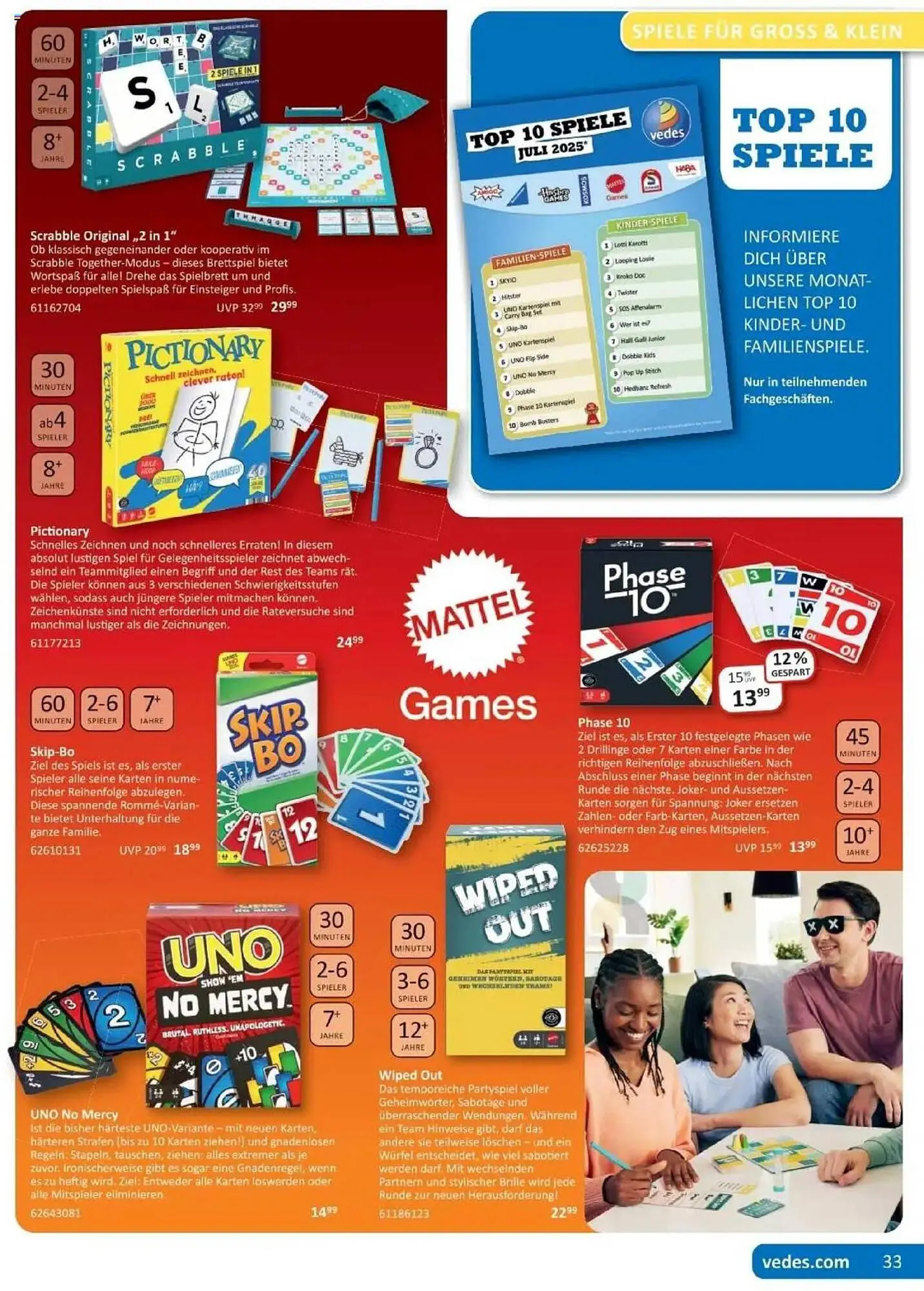 Vedes Prospekt von 25. August bis 31. Oktober 2025 - Prospekt seite 33