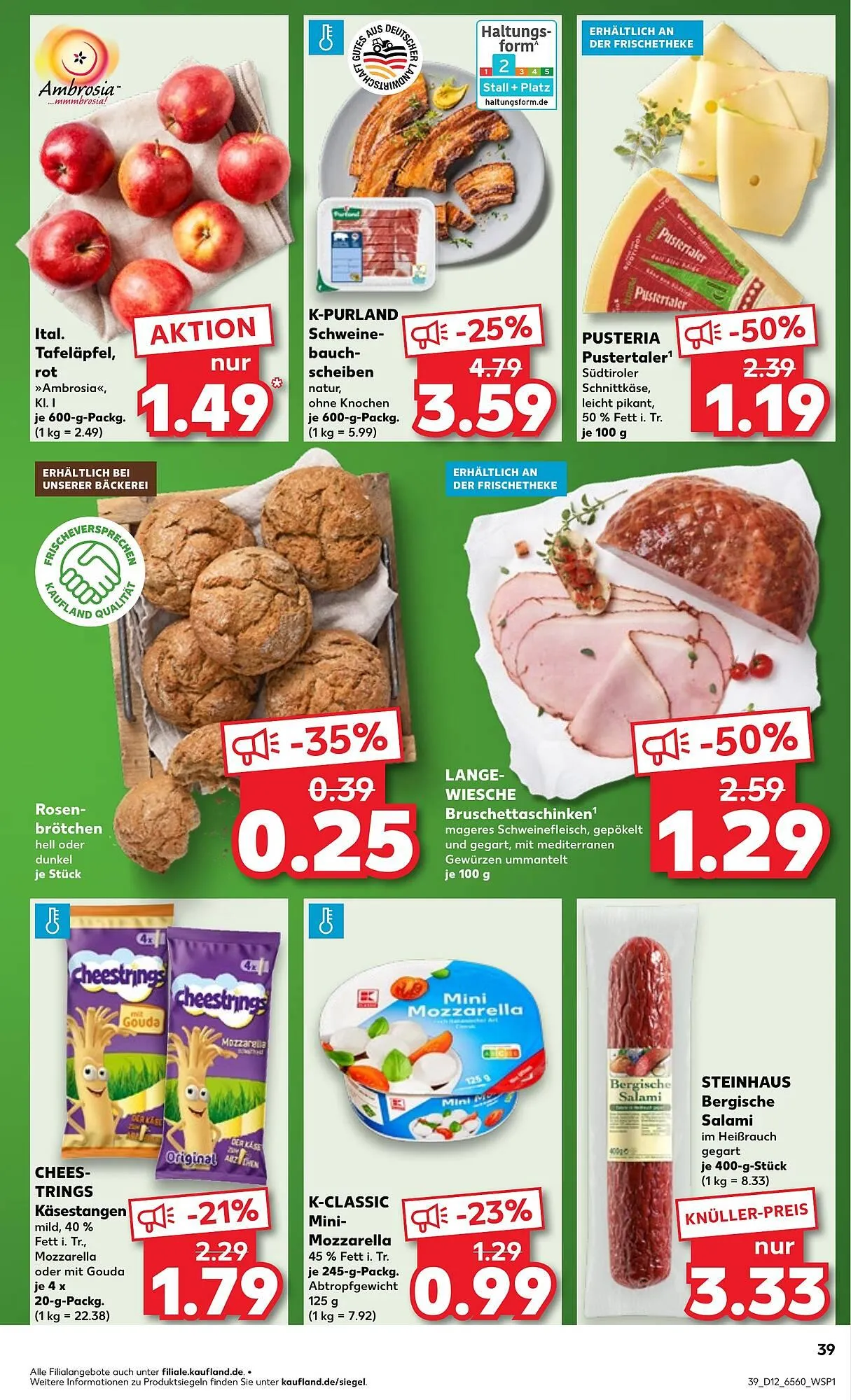 Kaufland Prospekt von 20. März bis 26. März 2025 - Prospekt seite 39