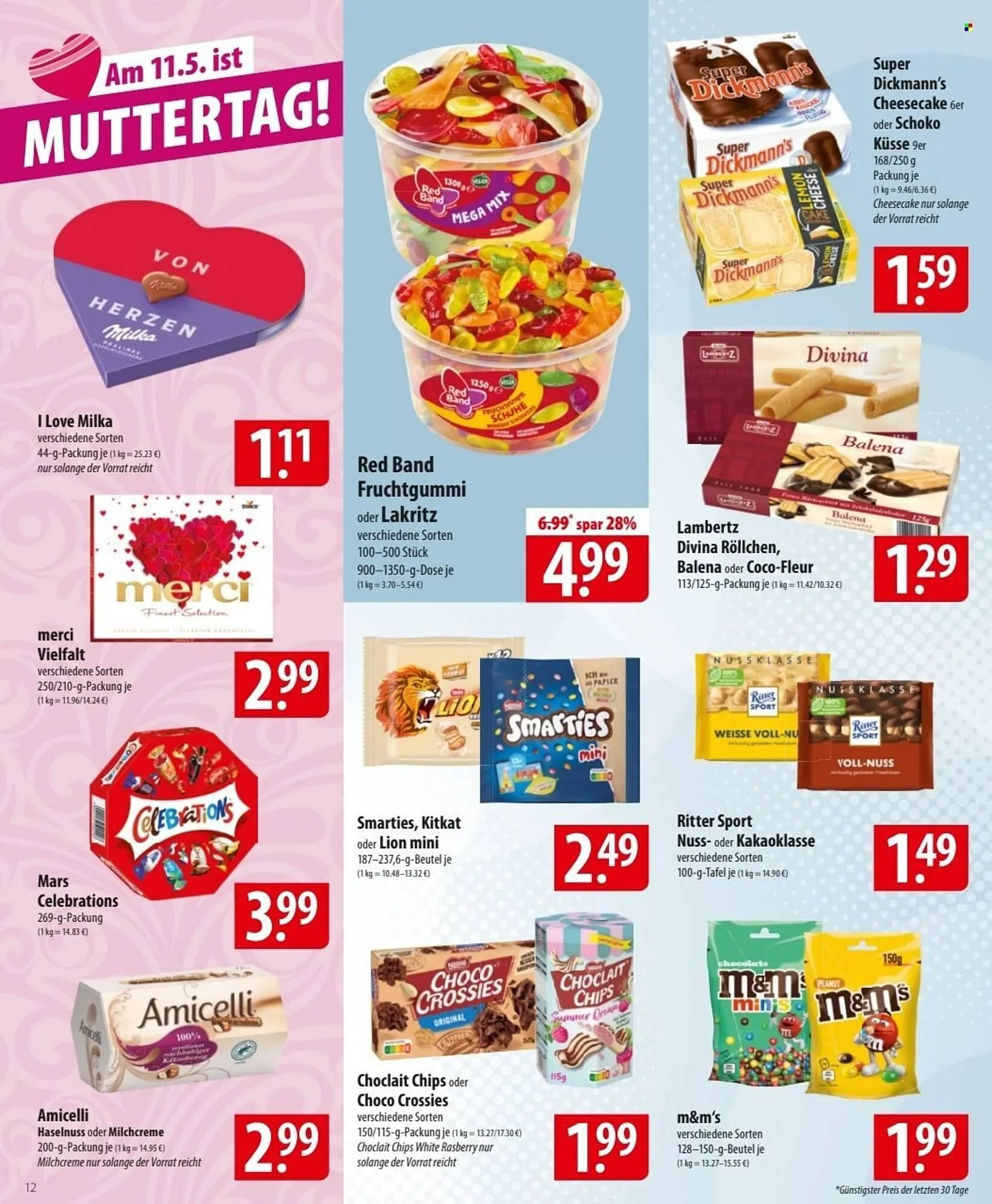 Famila Nord Ost Prospekt von 5. Mai bis 10. Mai 2025 - Prospekt seite 12