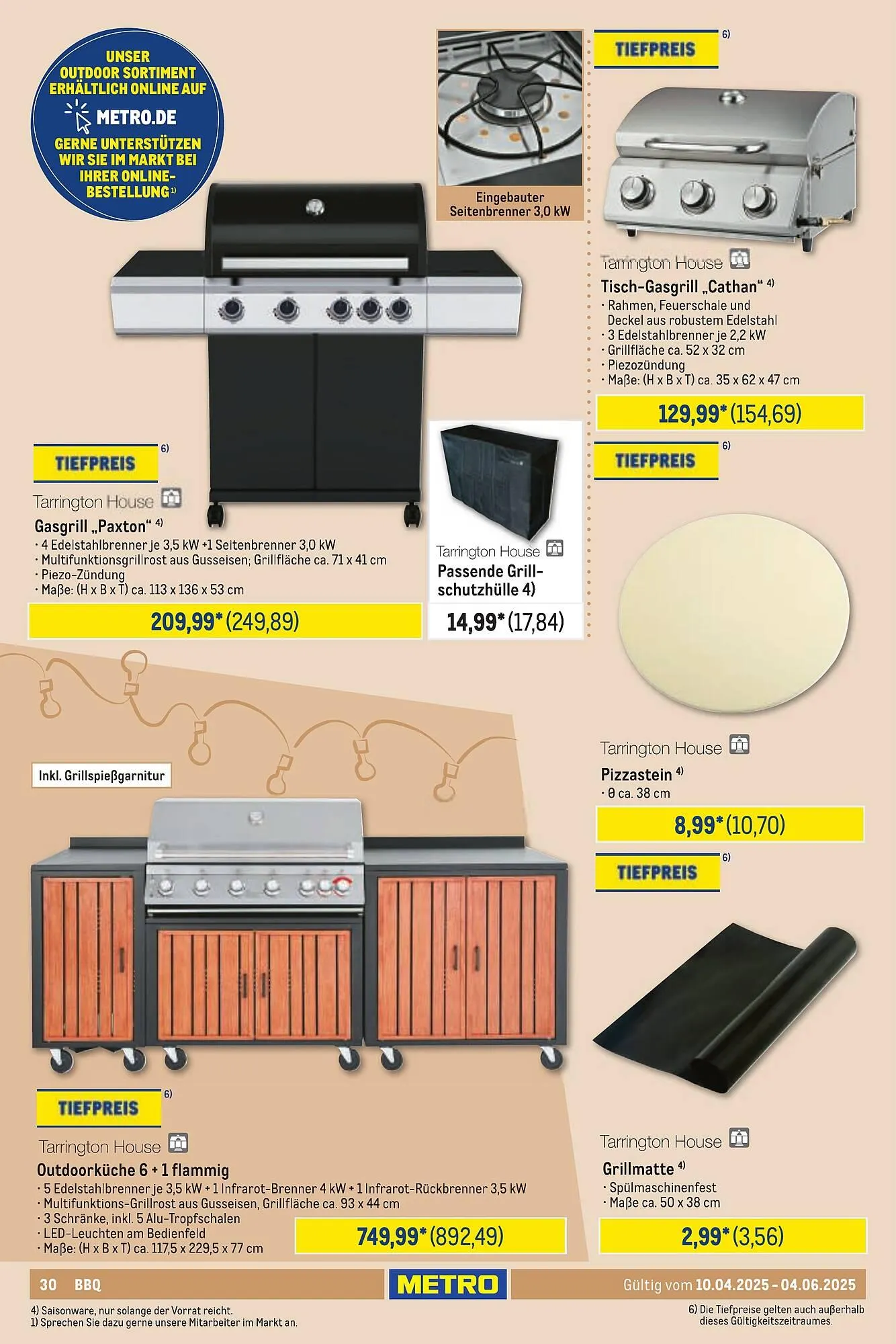METRO Prospekt von 10. April bis 6. Juni 2025 - Prospekt seite 30