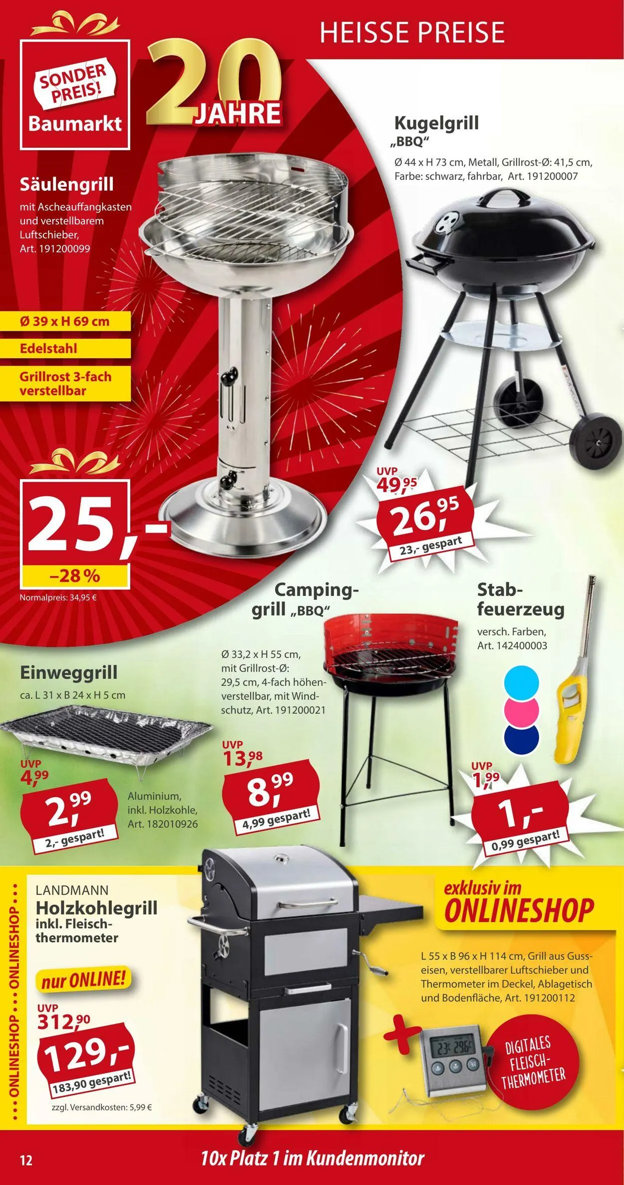 Sonderpreis Baumarkt Aktueller Prospekt von 9. April bis 23. April 2025 - Prospekt seite 11