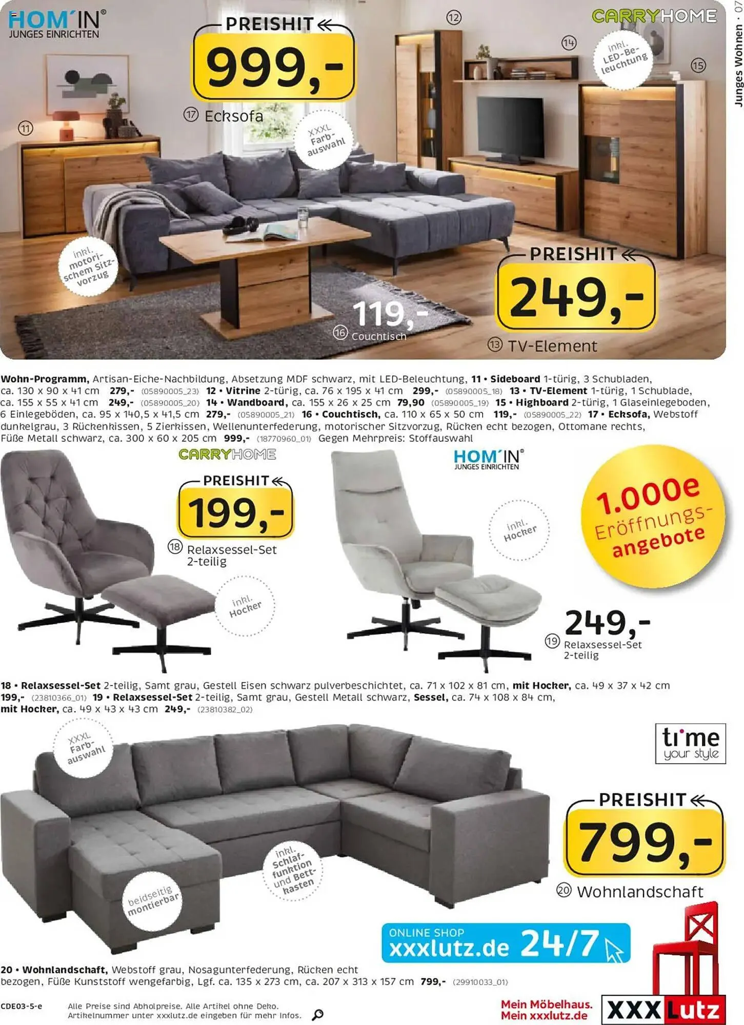 XXXLutz Prospekt von 6. April bis 20. April 2025 - Prospekt seite 7