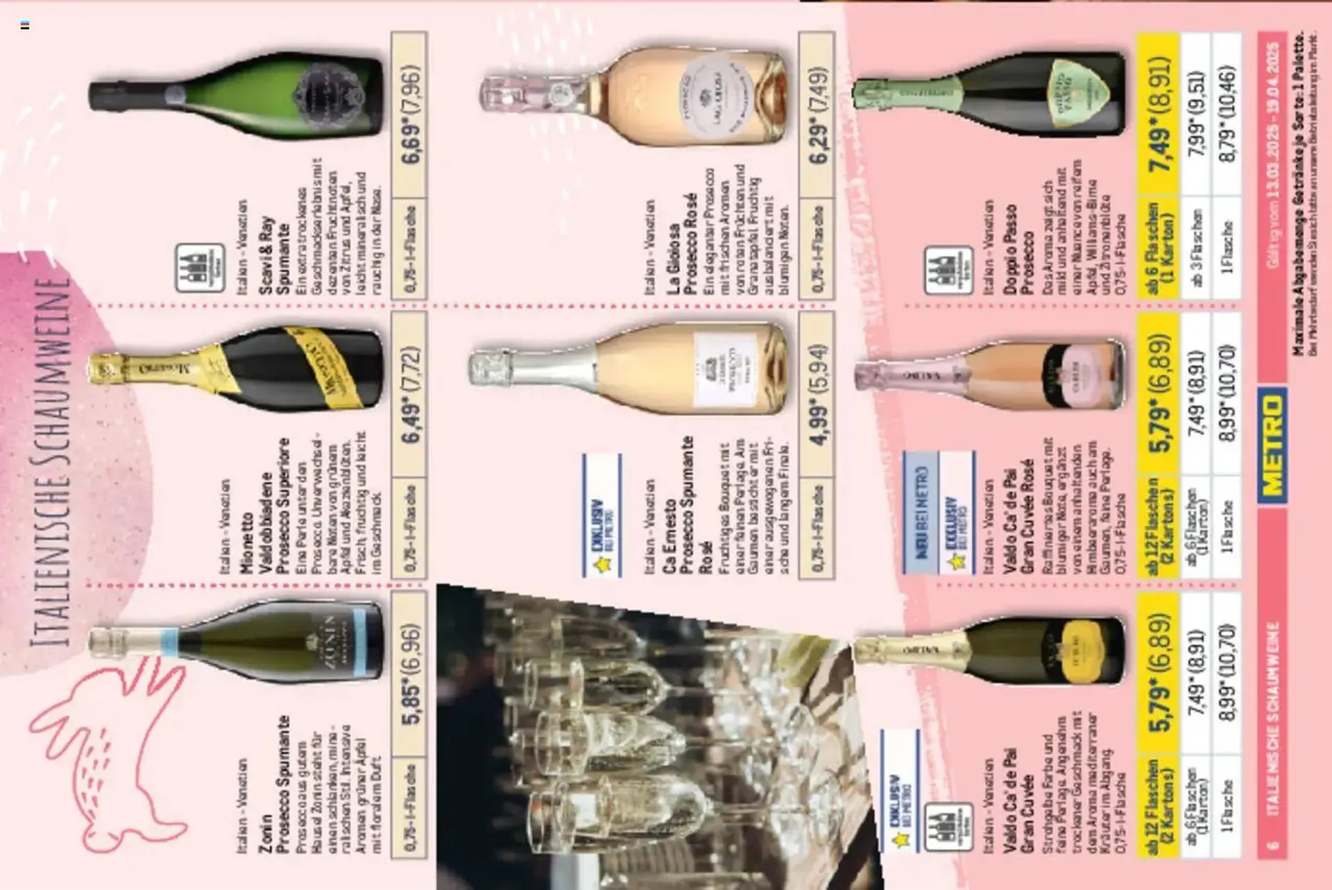 METRO Prospekt von 13. März bis 19. April 2025 - Prospekt seite 6