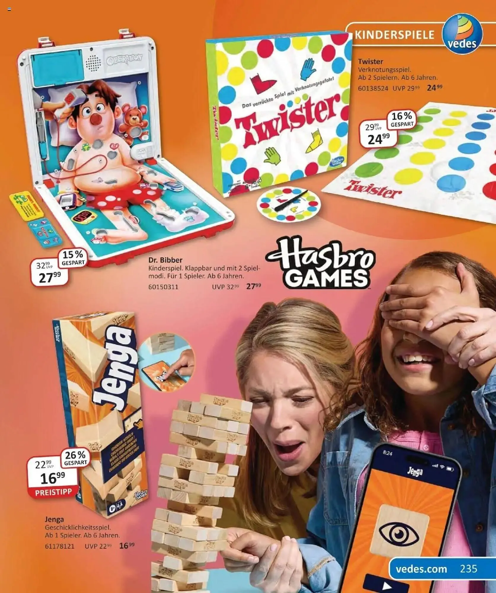 Vedes Prospekt von 29. September bis 6. Januar 2026 - Prospekt seite 235