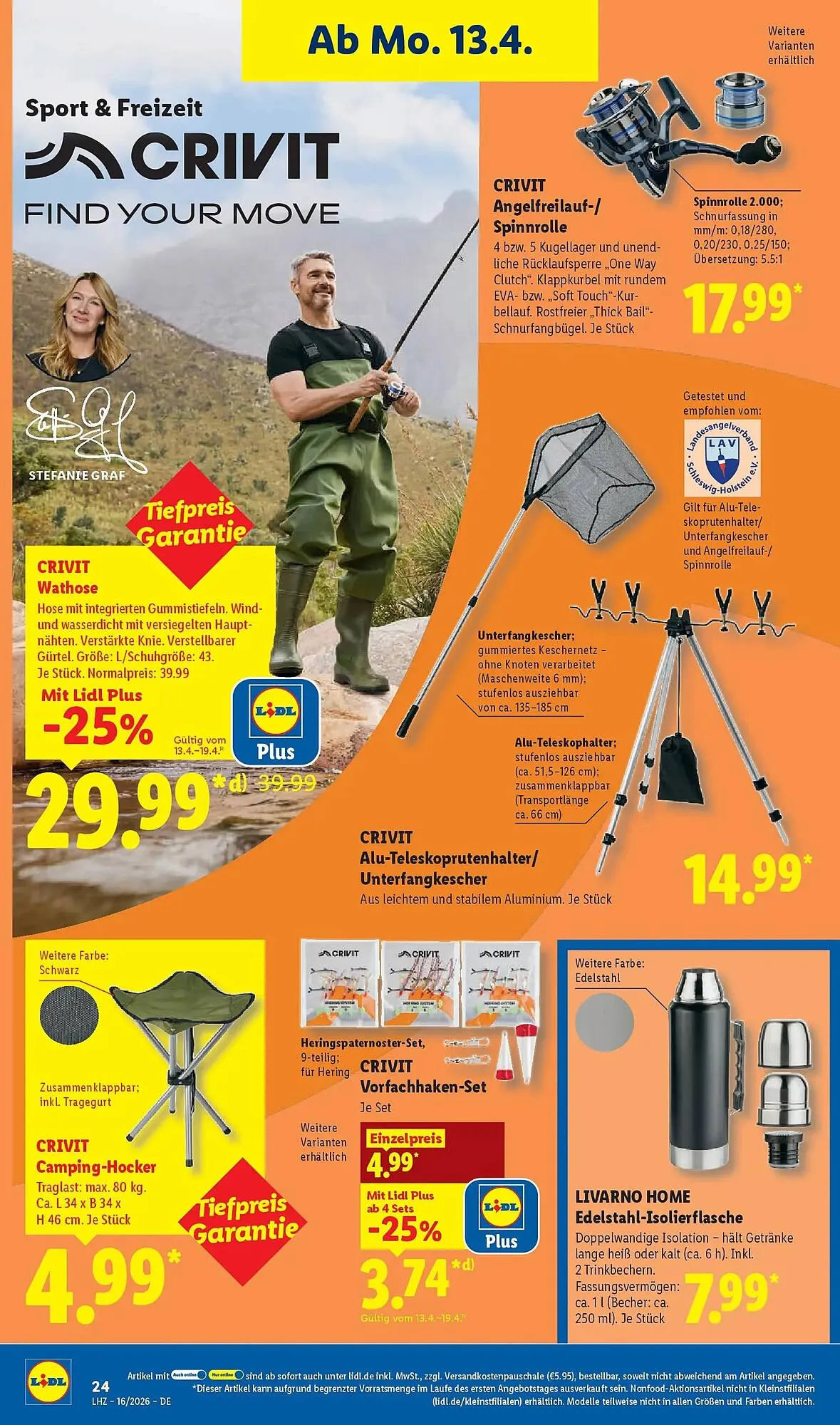 Lidl Prospekt von 12. April bis 18. April 2026 - Prospekt seite 38