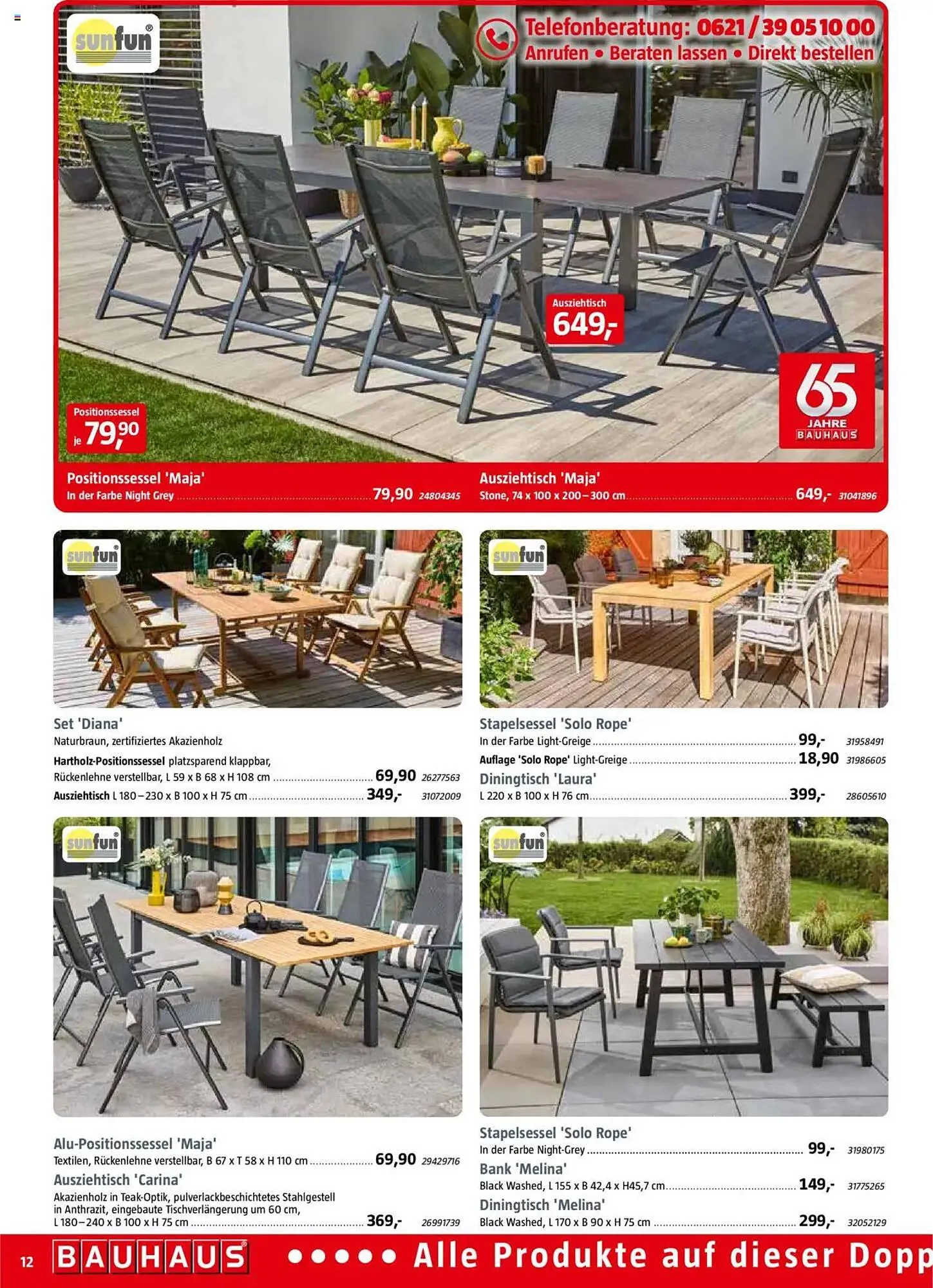 Bauhaus Prospekt von 29. März bis 3. Mai 2025 - Prospekt seite 12