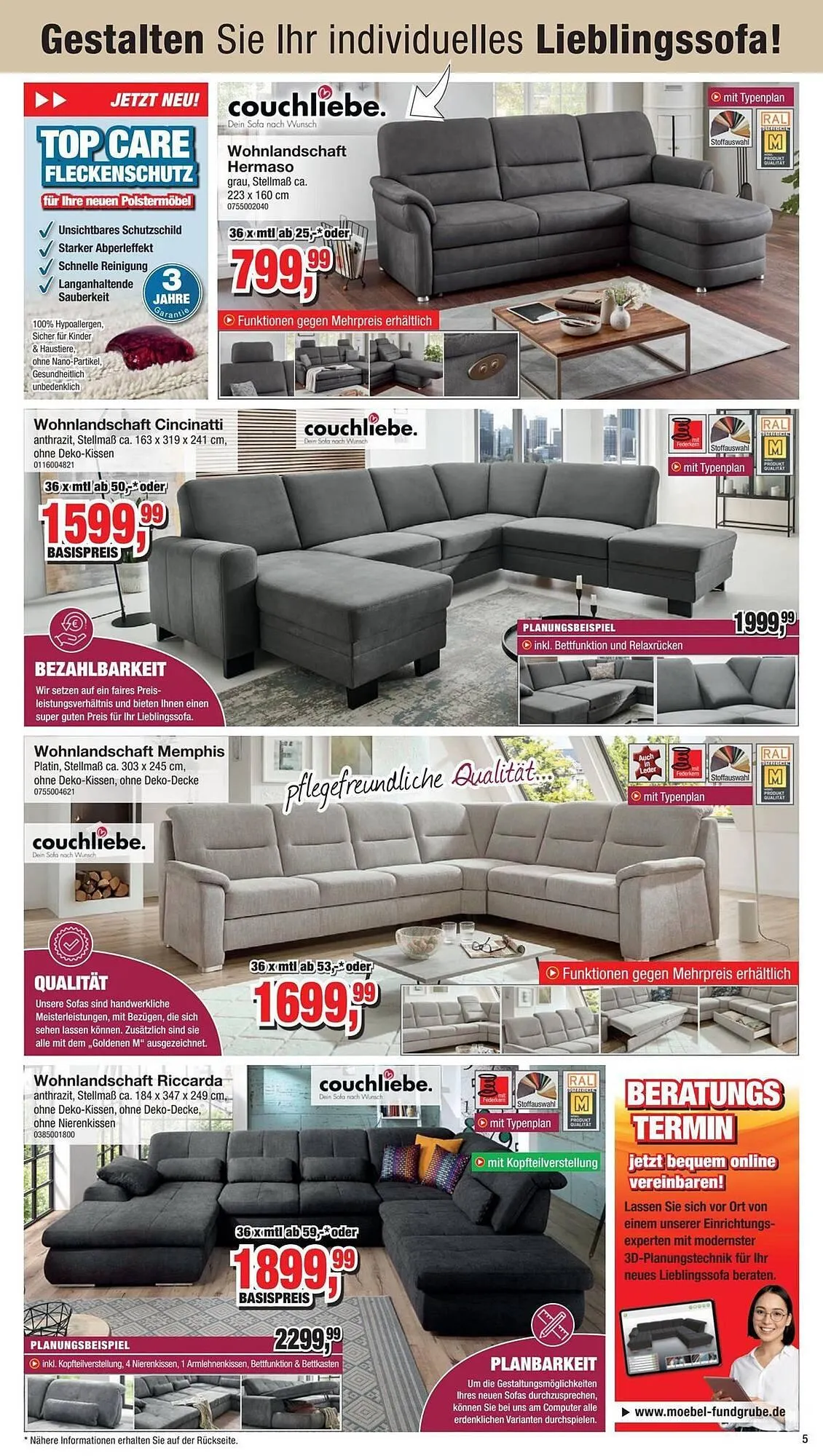 Möbelfundgrube Prospekt von 5. Juni bis 18. Juni 2025 - Prospekt seite 5