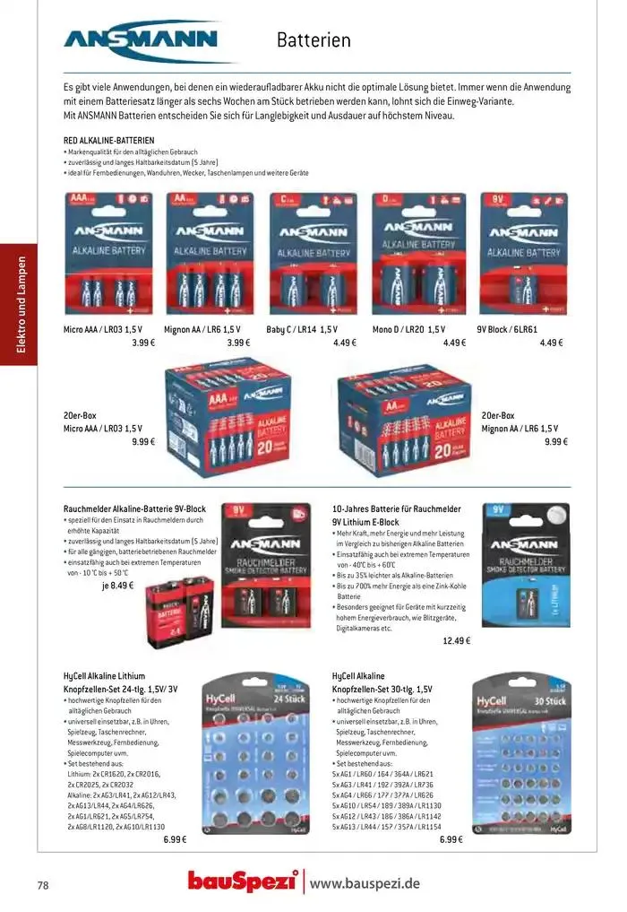 Angebote! von 16. Januar bis 31. Dezember 2025 - Prospekt seite 80