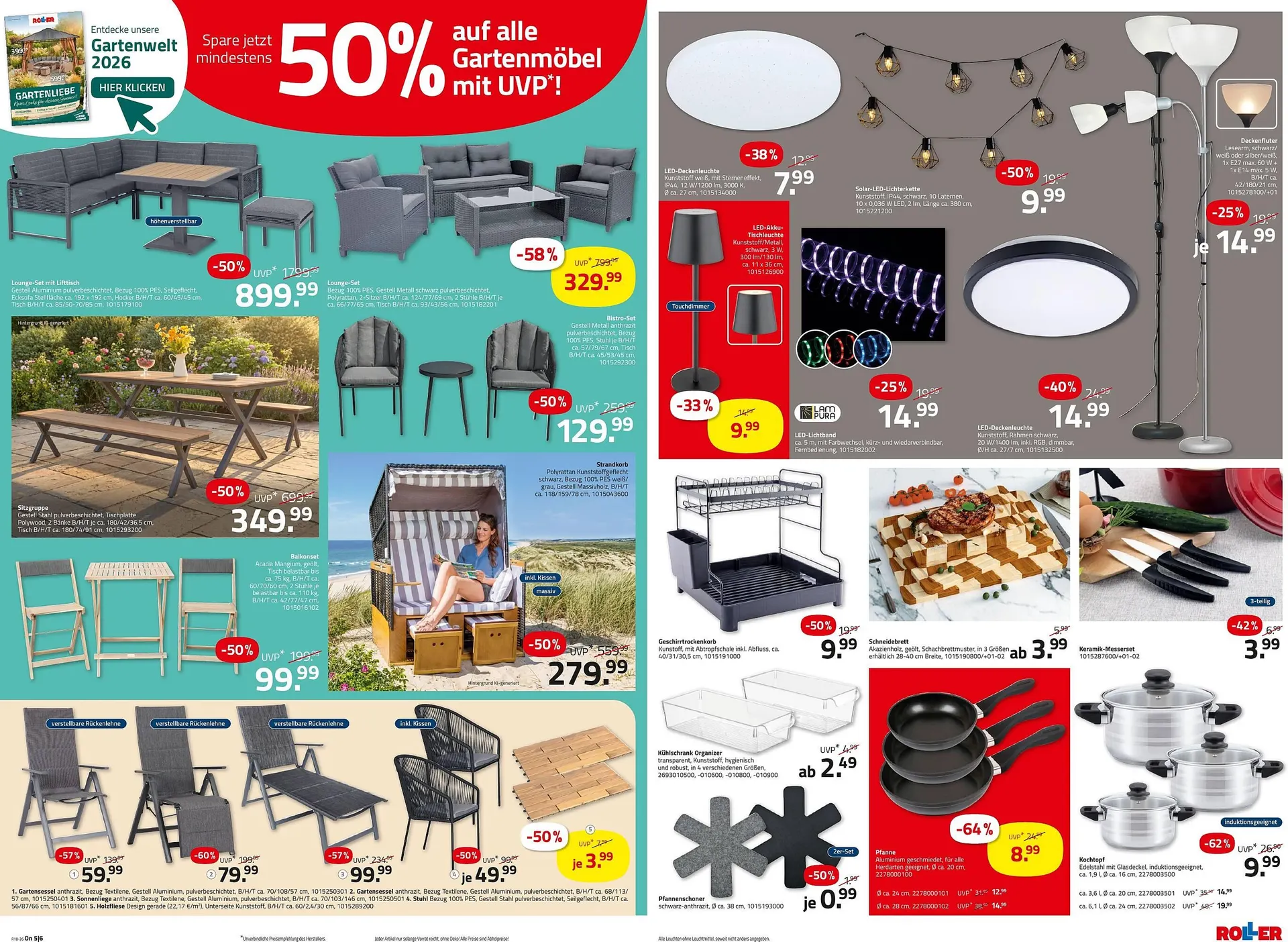 ROLLER Prospekt von 26. April bis 9. Mai 2026 - Prospekt seite 7