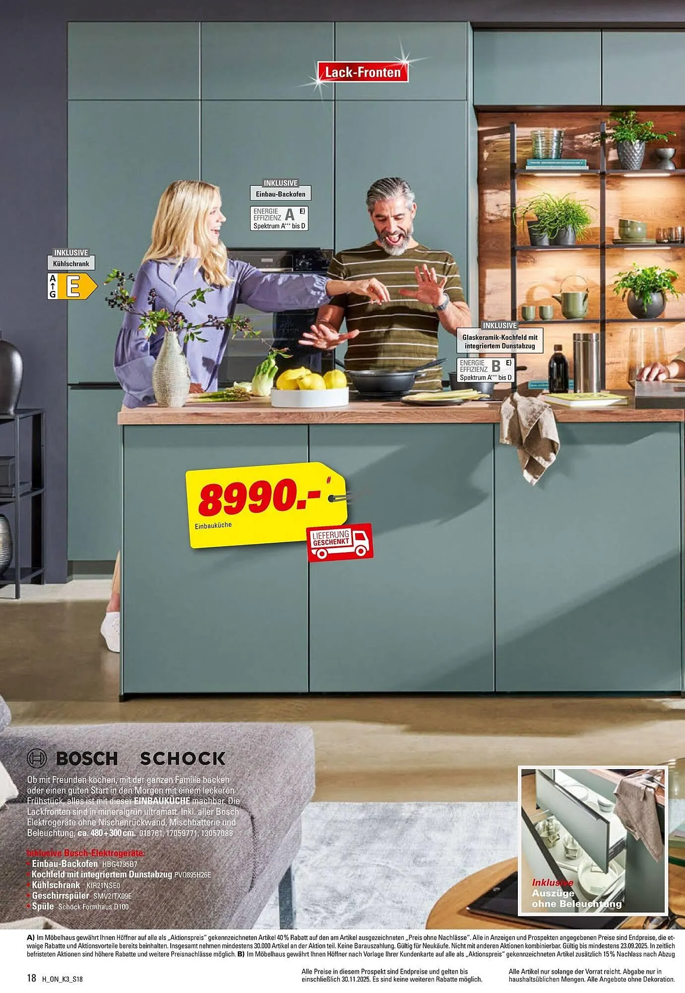 Höffner Prospekt von 2. September bis 30. November 2025 - Prospekt seite 18