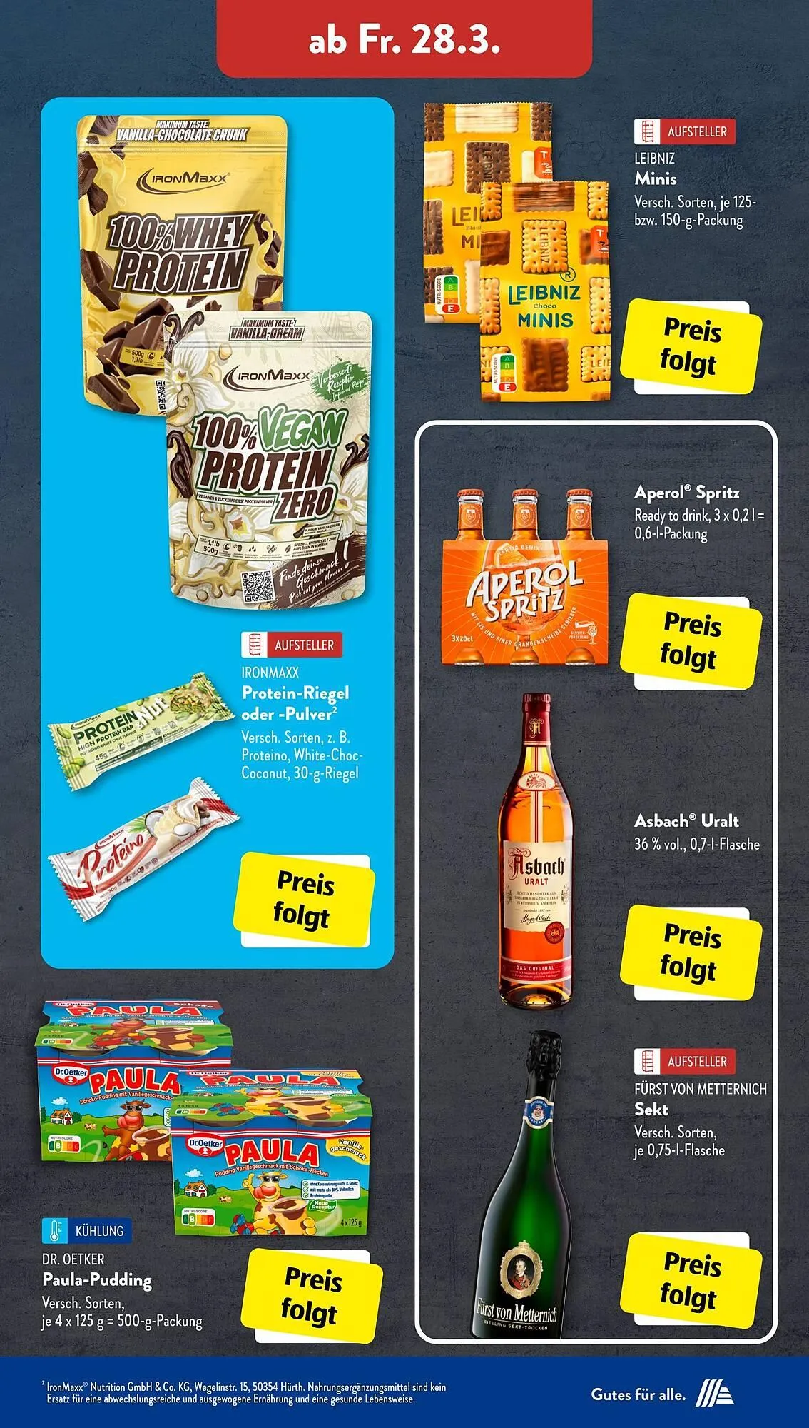 Aldi Süd Prospekt von 24. März bis 30. März 2025 - Prospekt seite 20