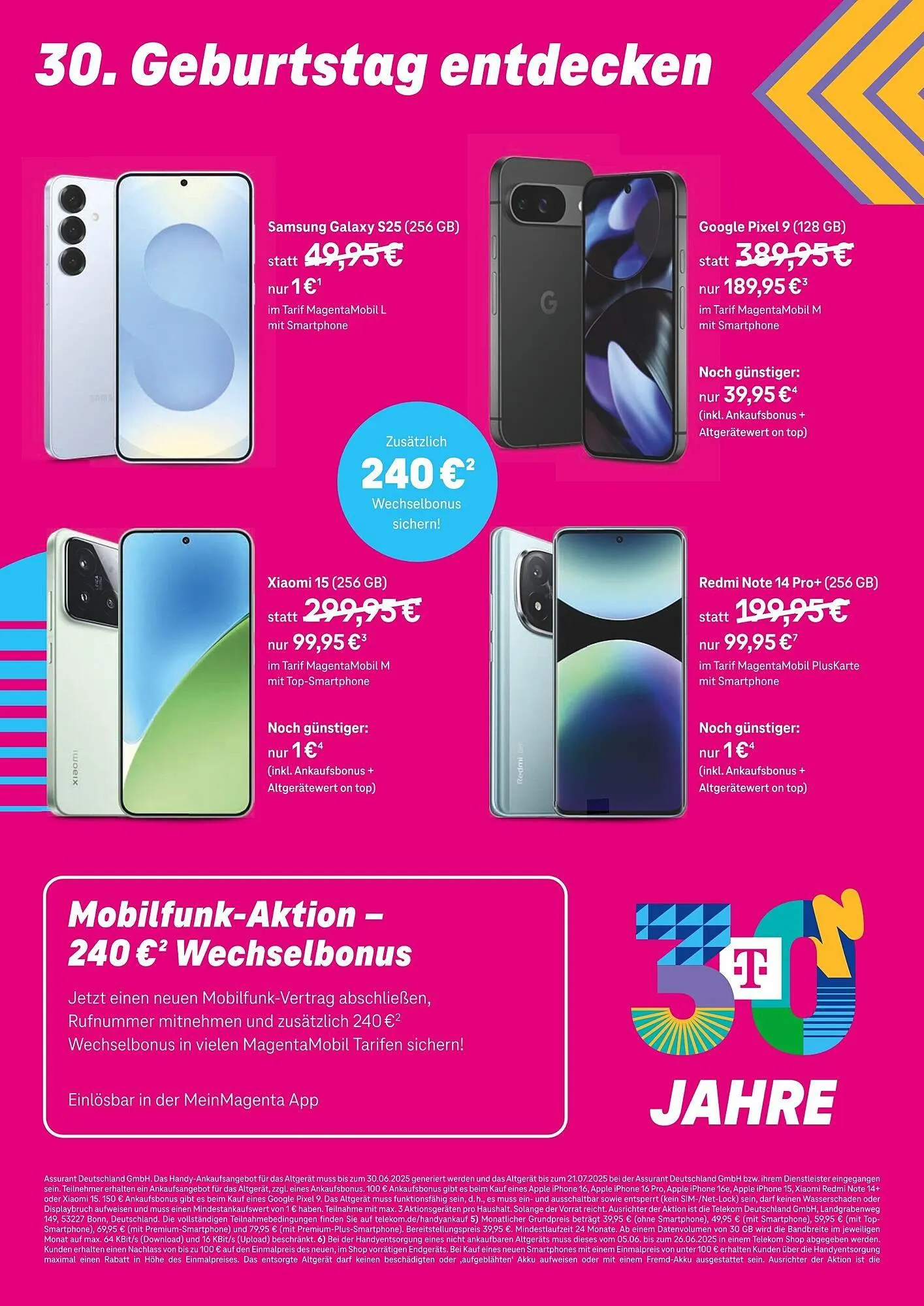Telekom Shop Prospekt von 9. Juni bis 22. Juni 2025 - Prospekt seite 3