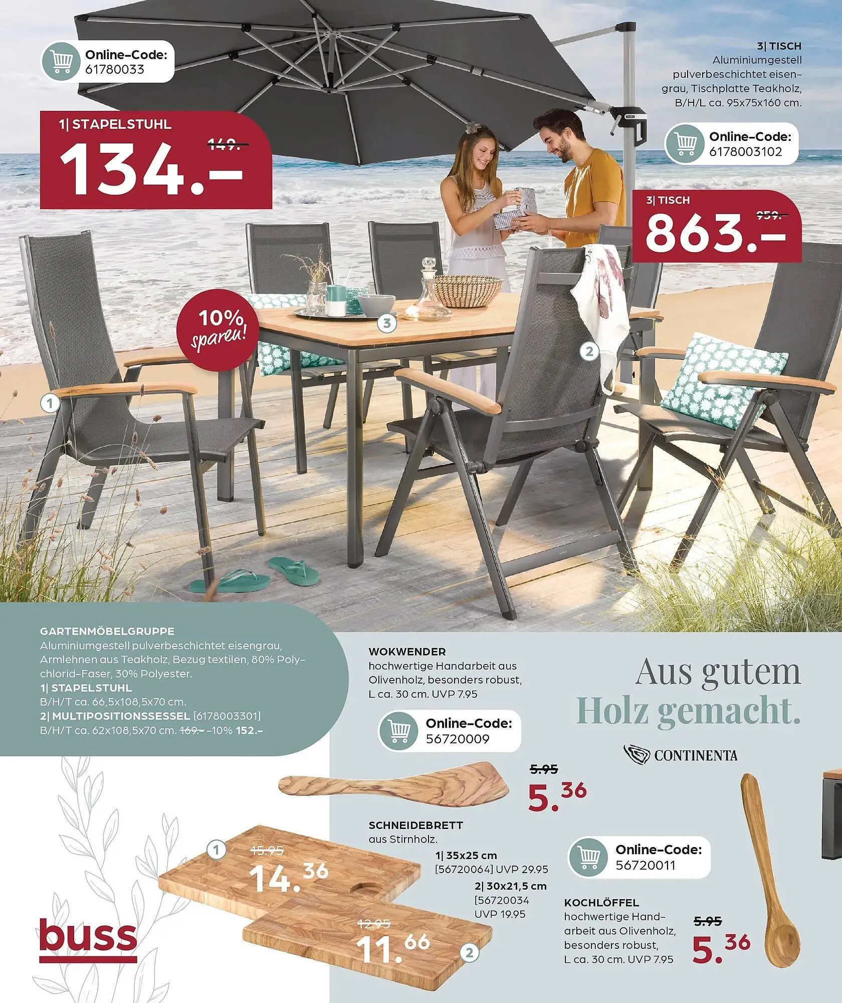 Möbel Buss Prospekt von 8. April bis 13. April 2026 - Prospekt seite 16