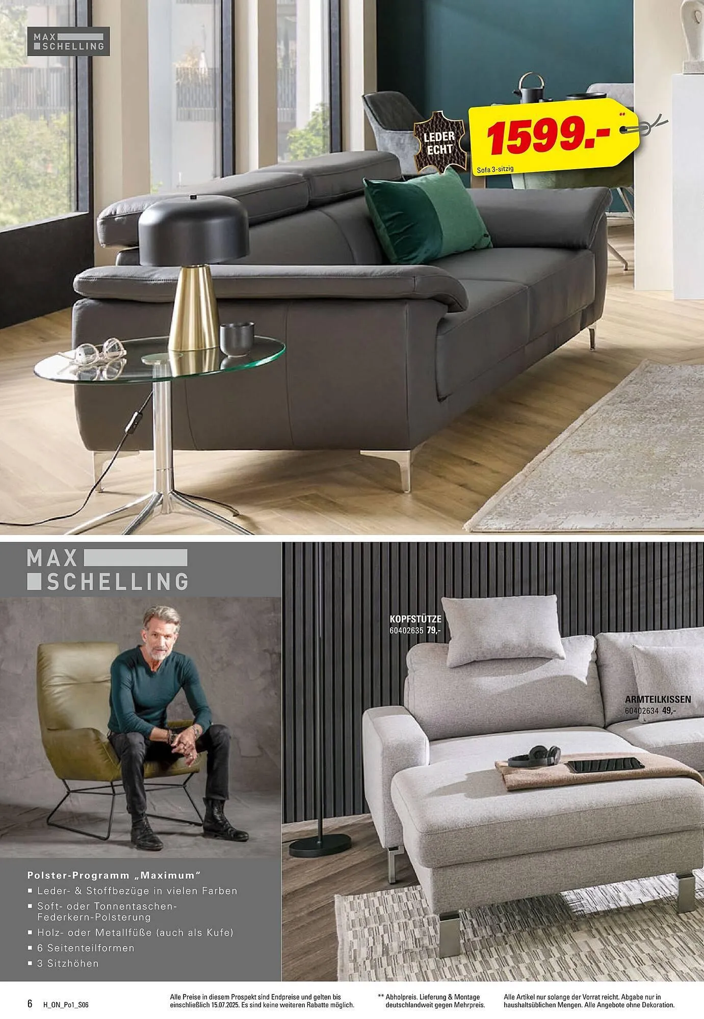 Höffner Prospekt von 4. Juni bis 15. Juli 2025 - Prospekt seite 6