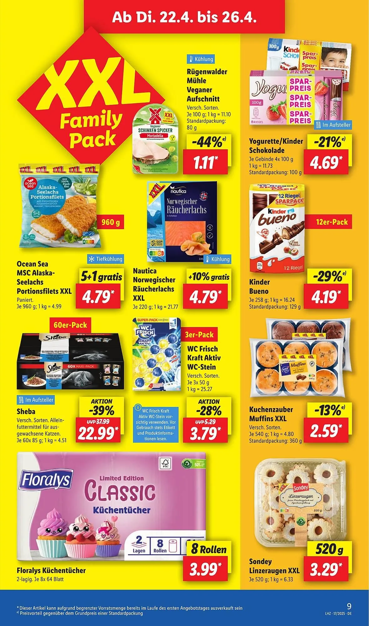 Lidl Prospekt von 22. April bis 26. April 2025 - Prospekt seite 11