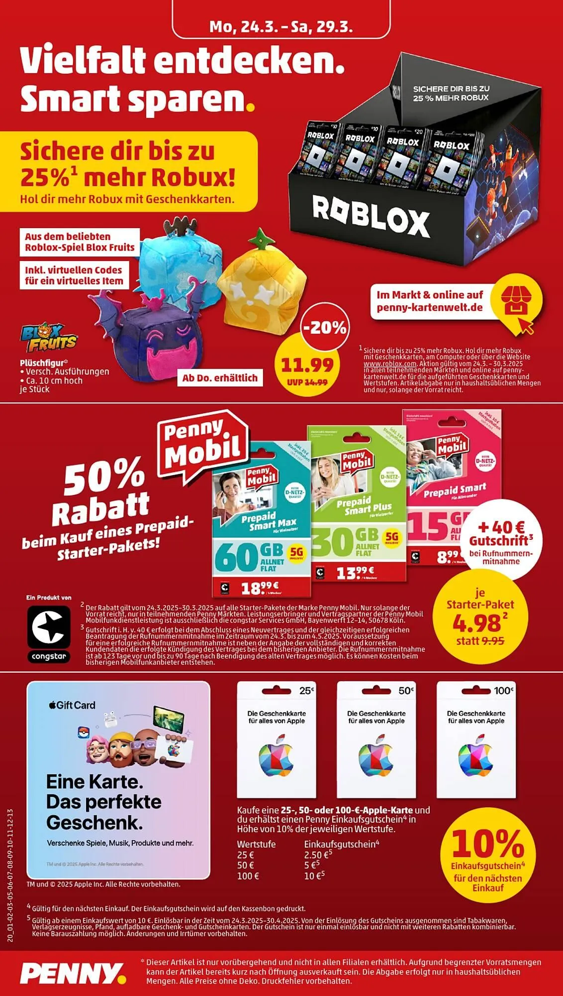 PENNY Prospekt von 24. März bis 29. März 2025 - Prospekt seite 20