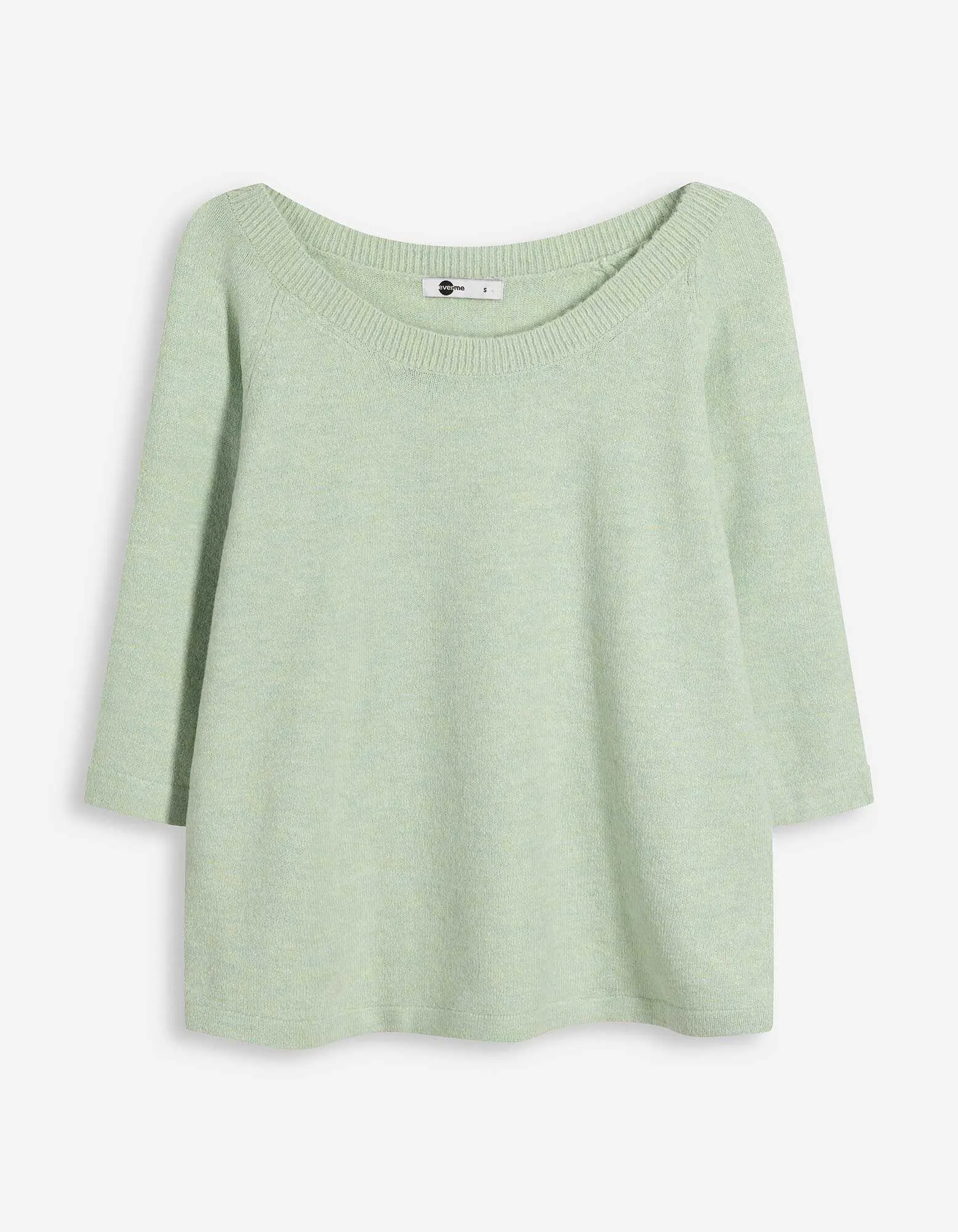 Pullover - Feinstrick - hellgrün