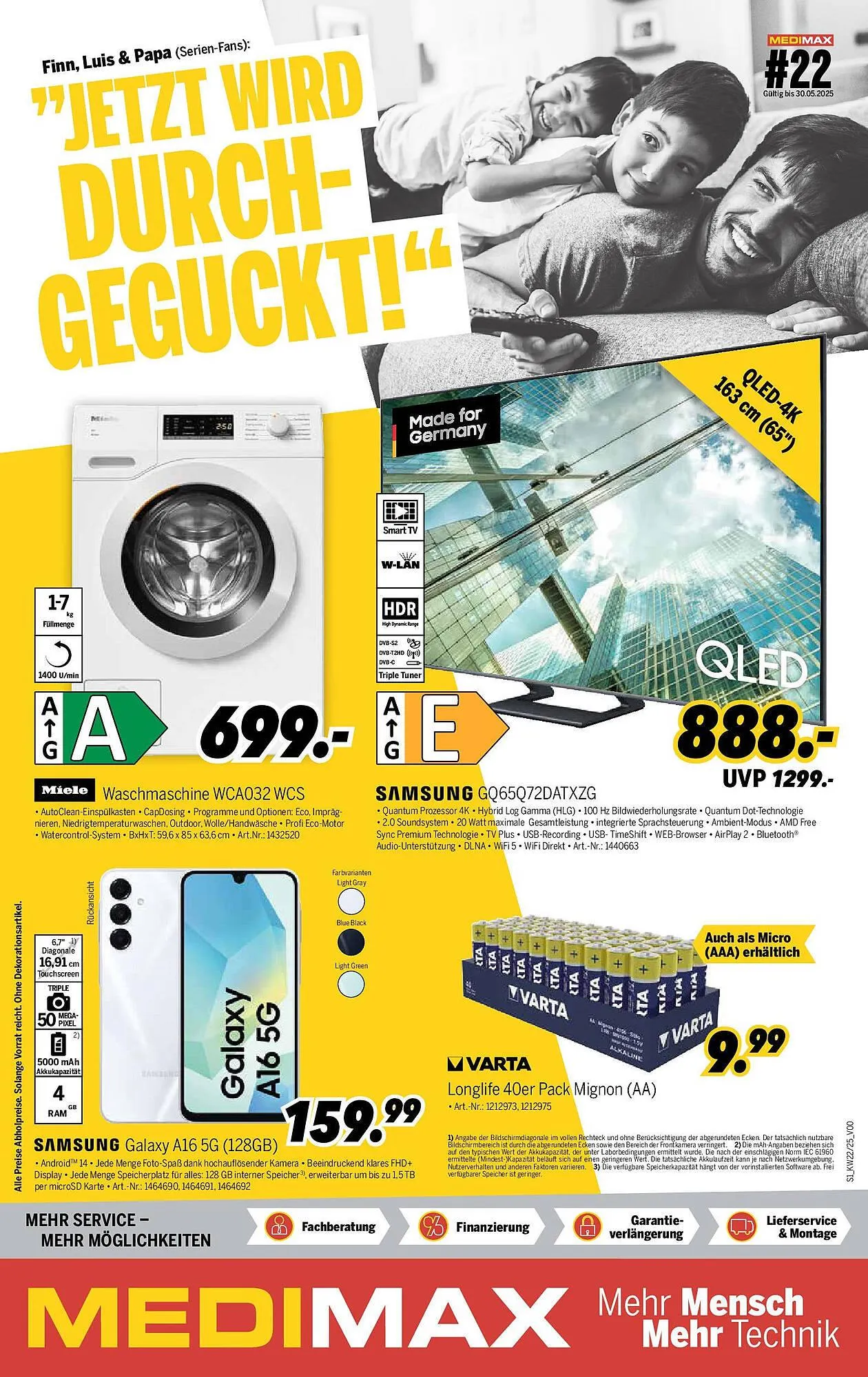 MEDIMAX Prospekt von 22. Mai bis 29. Mai 2025 - Prospekt seite 1