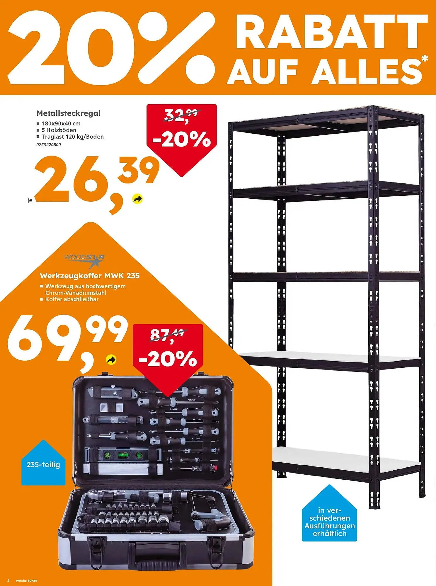 Globus Baumarkt Prospekt von 27. Februar bis 3. März 2026 - Prospekt seite 2