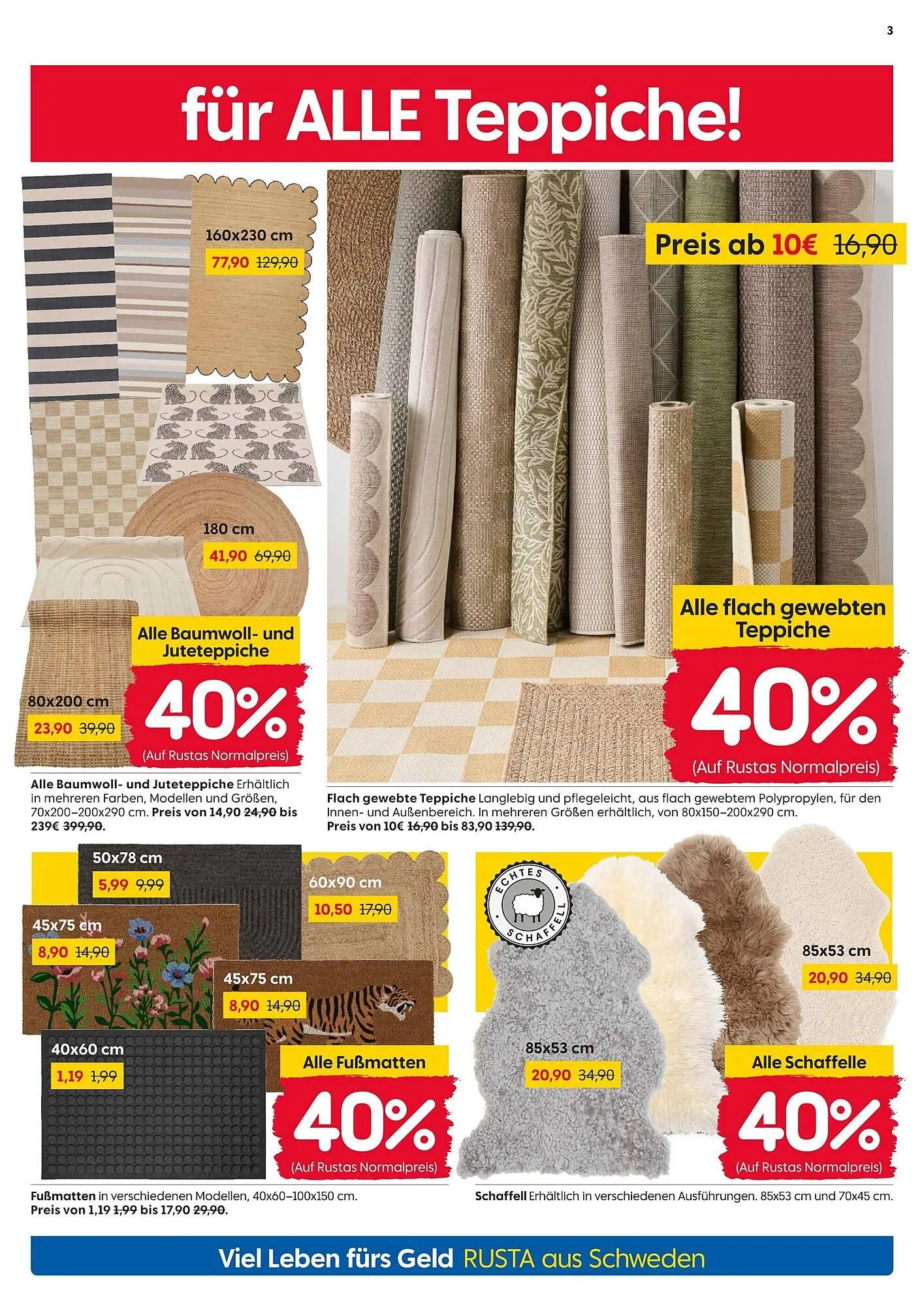 Rusta Prospekt von 28. Februar bis 6. März 2026 - Prospekt seite 3