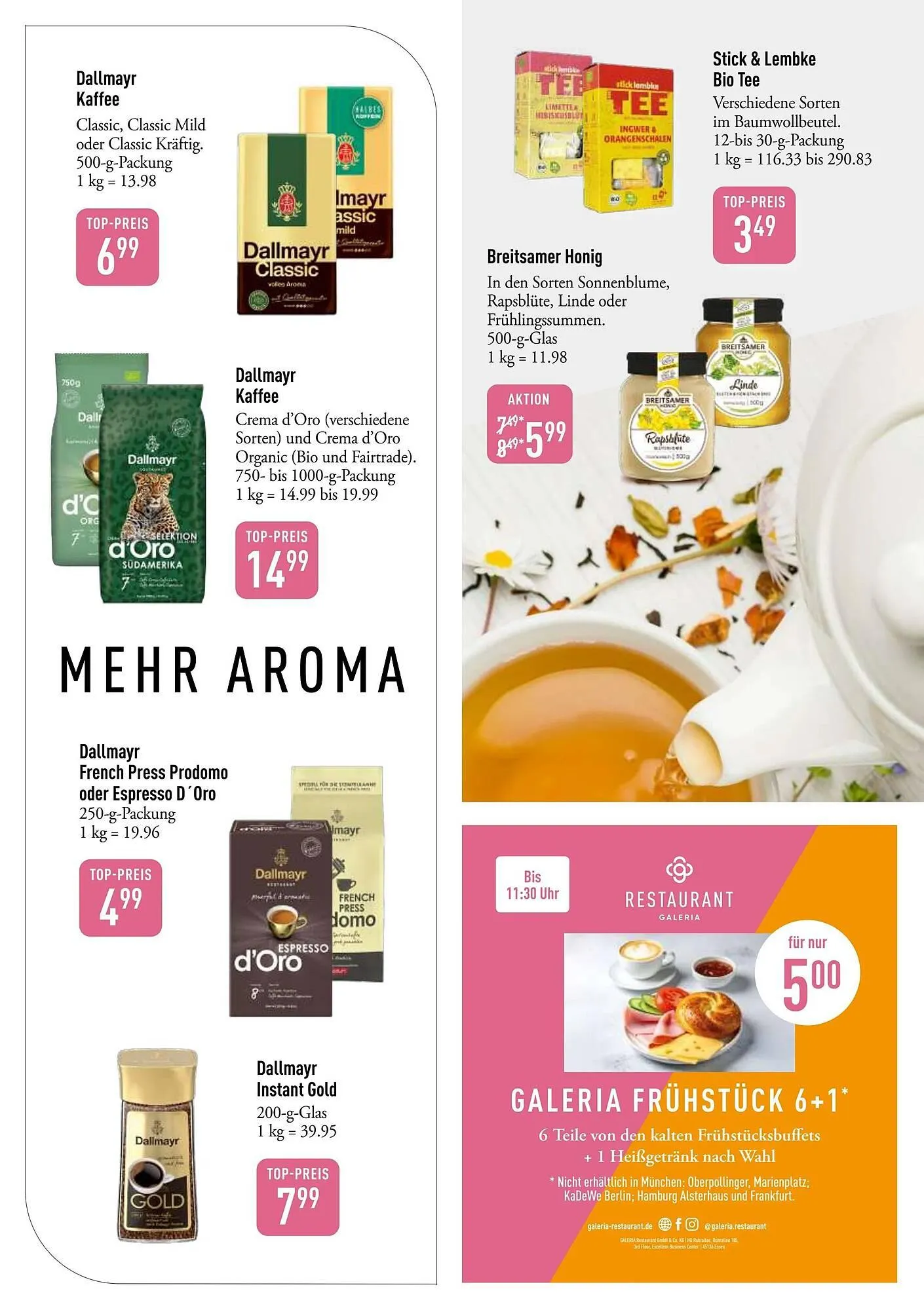 Galeria Markthalle Prospekt von 23. März bis 29. März 2026 - Prospekt seite 8