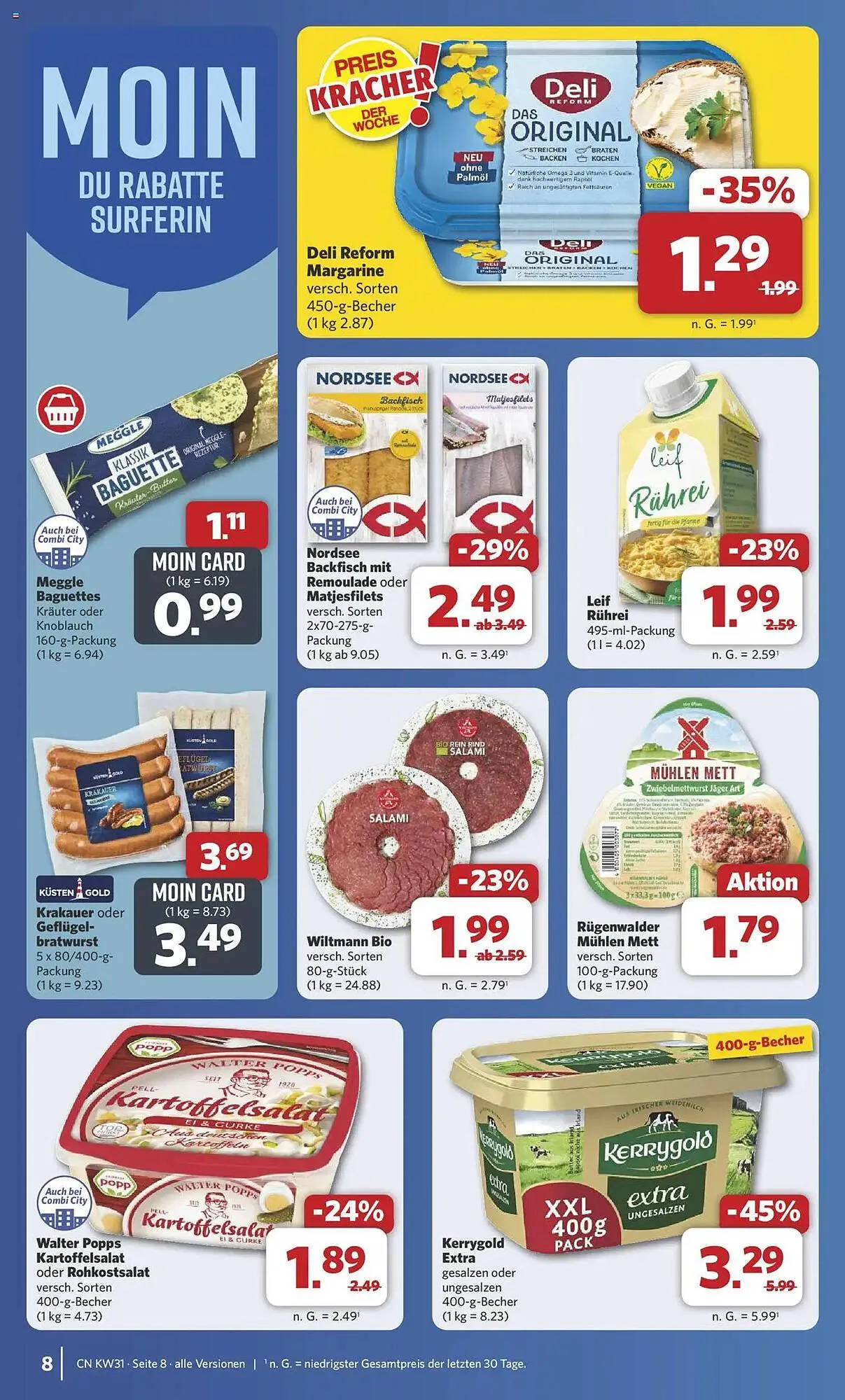 Combi Prospekt von 28. Juli bis 2. August 2025 - Prospekt seite 8