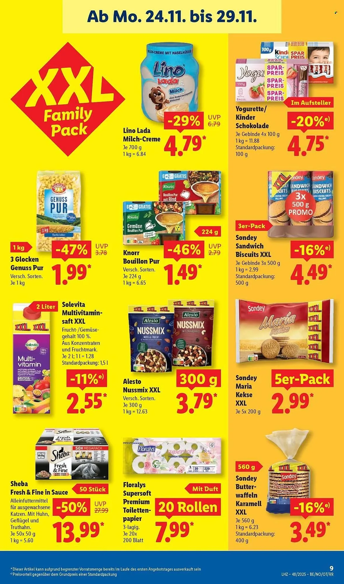 Lidl Prospekt von 24. November bis 29. November 2025 - Prospekt seite 9