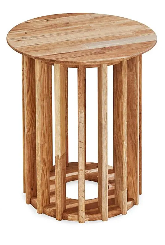 CASAVANTI Beistelltisch 55 x 47 x 55 cm Eiche massiv