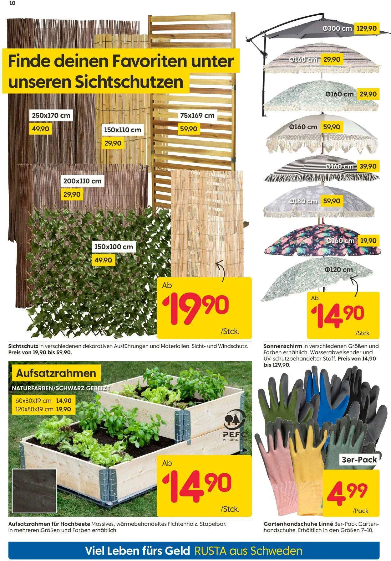 Rusta Aktueller Prospekt von 22. Mai bis 5. Juni 2025 - Prospekt seite 10