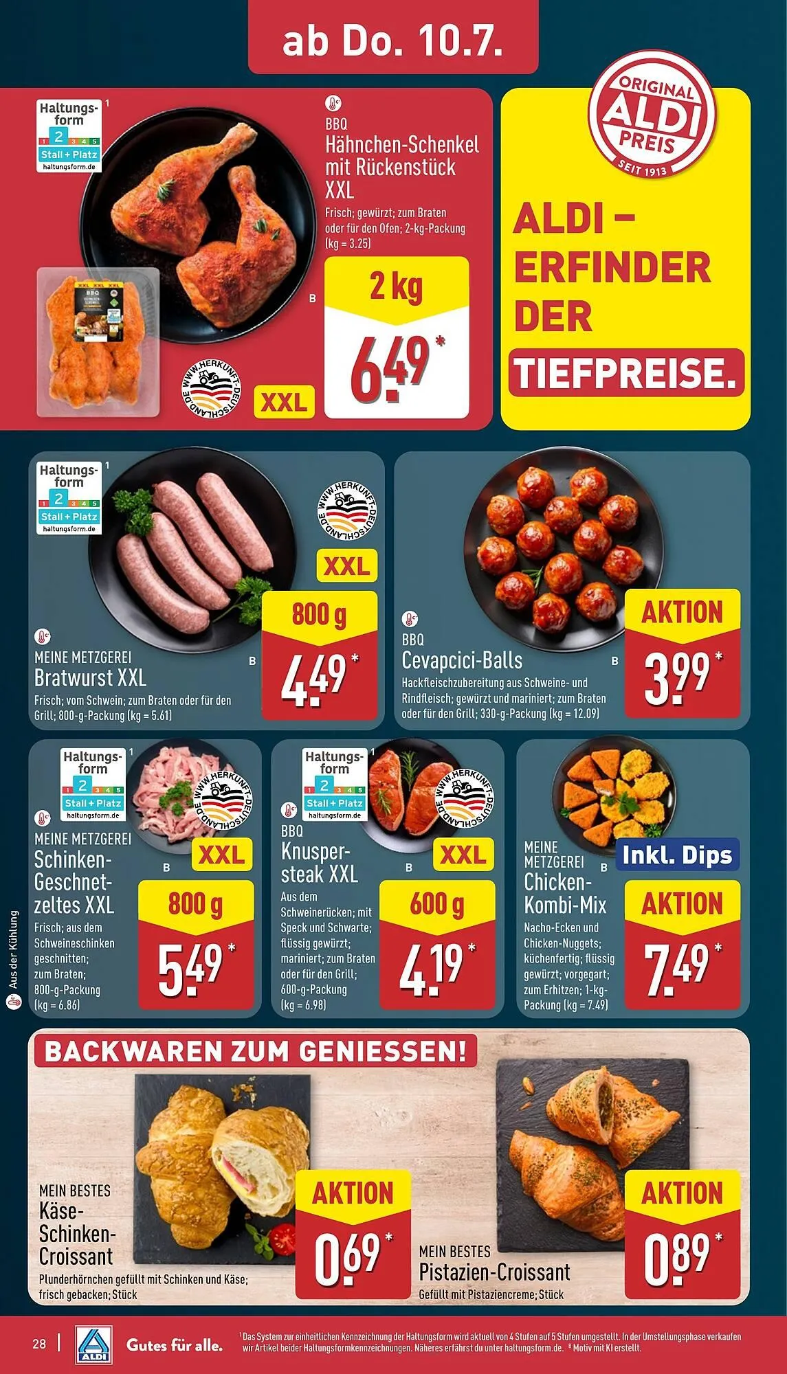 Aldi Nord Prospekt von 7. Juli bis 12. Juli 2025 - Prospekt seite 28