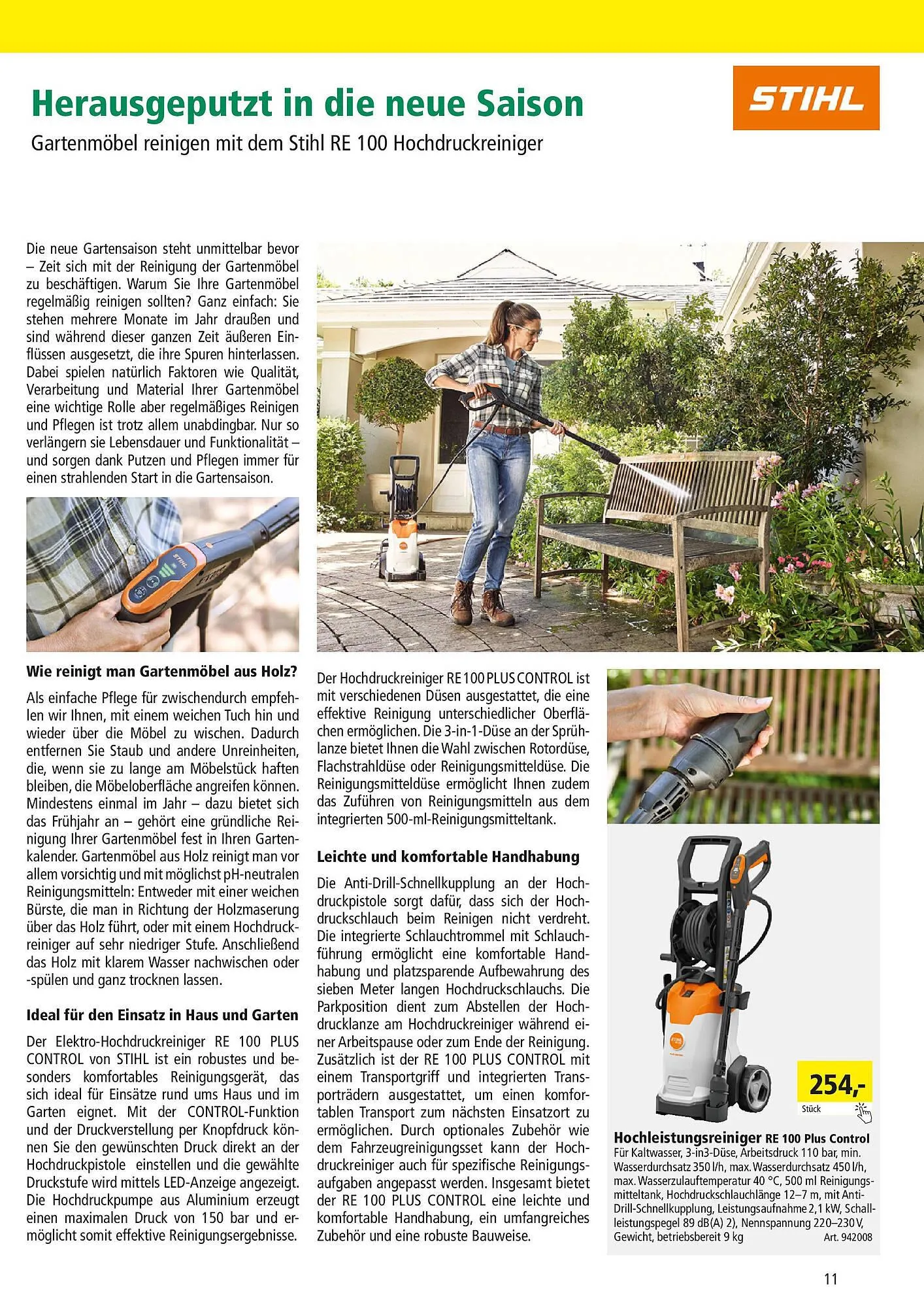 Holz Possling Prospekt von 30. März bis 12. April 2025 - Prospekt seite 11