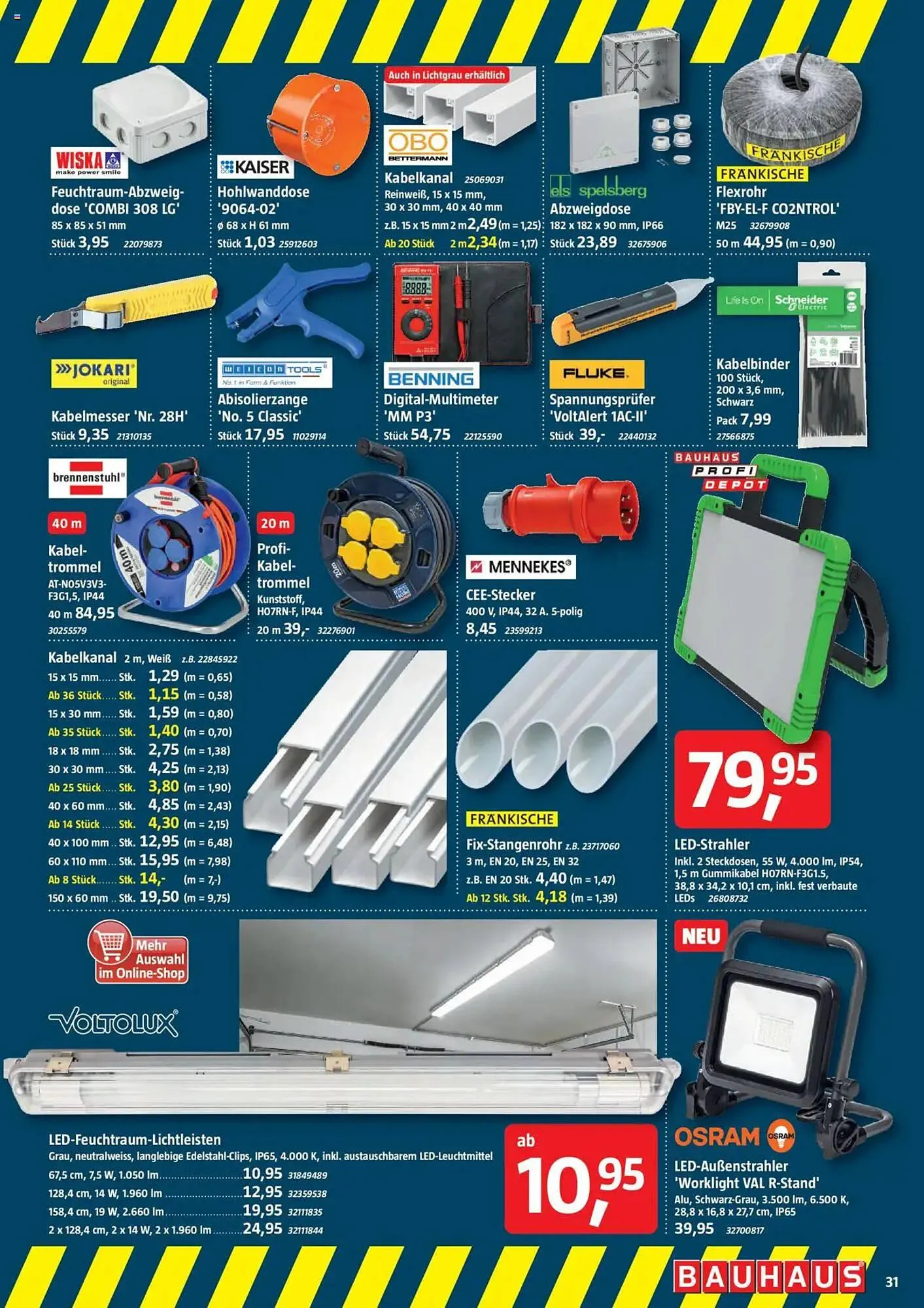 Bauhaus Prospekt von 4. Oktober bis 1. November 2025 - Prospekt seite 31