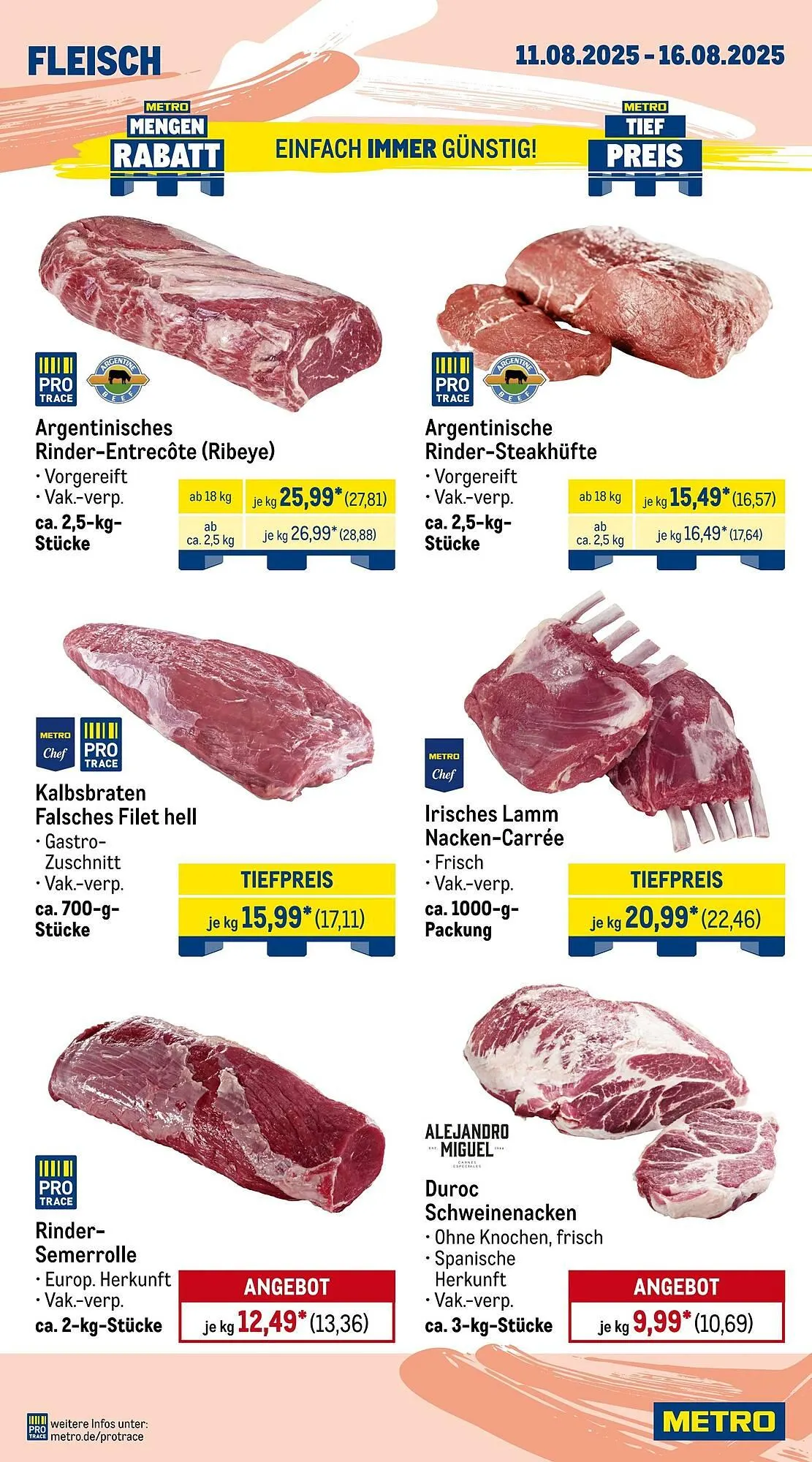 METRO Prospekt von 11. August bis 17. August 2025 - Prospekt seite 2