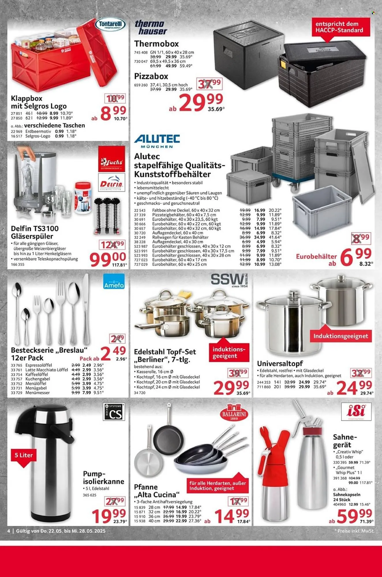 Selgros Prospekt von 22. Mai bis 28. Mai 2025 - Prospekt seite 4