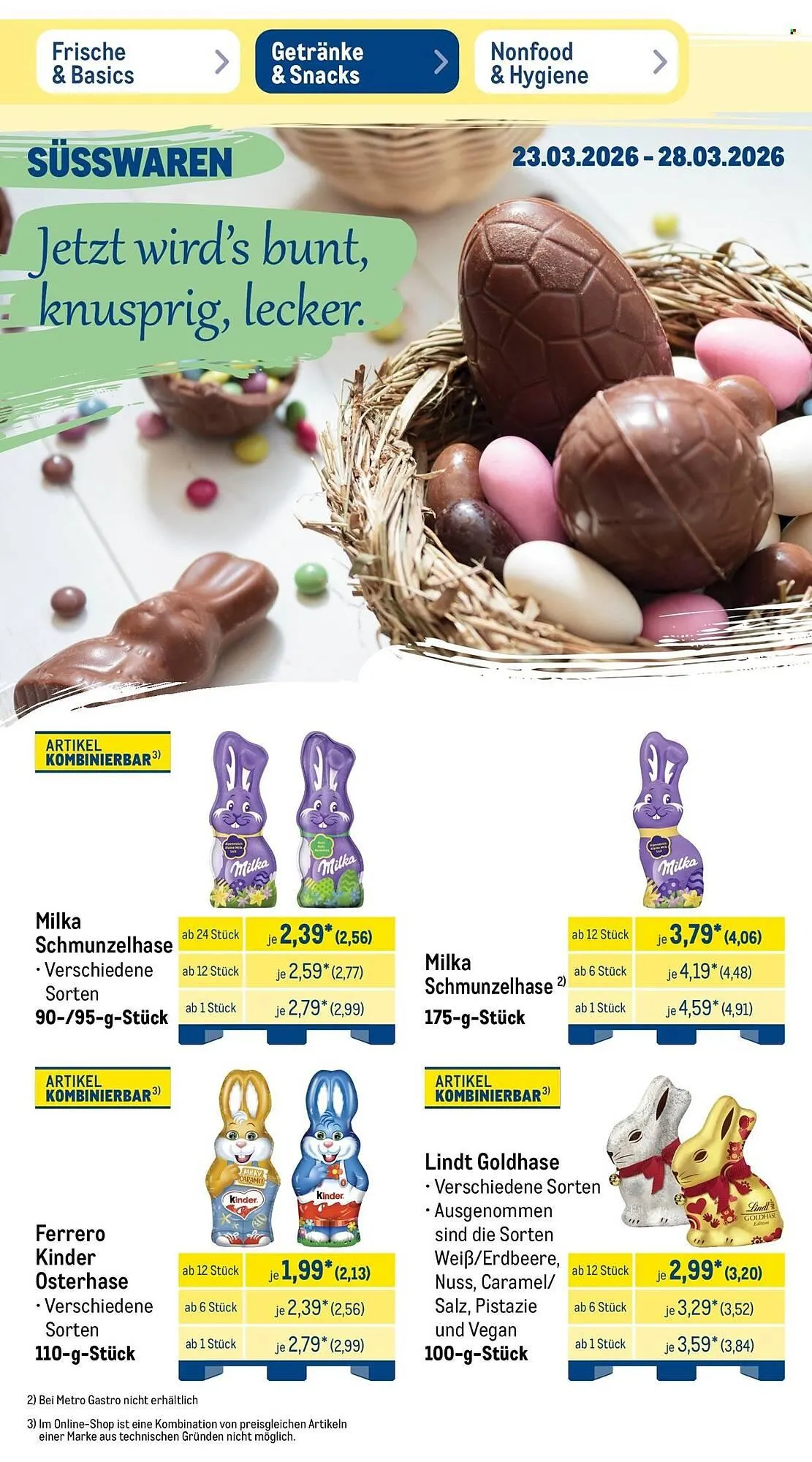 METRO Prospekt von 23. März bis 28. März 2026 - Prospekt seite 28