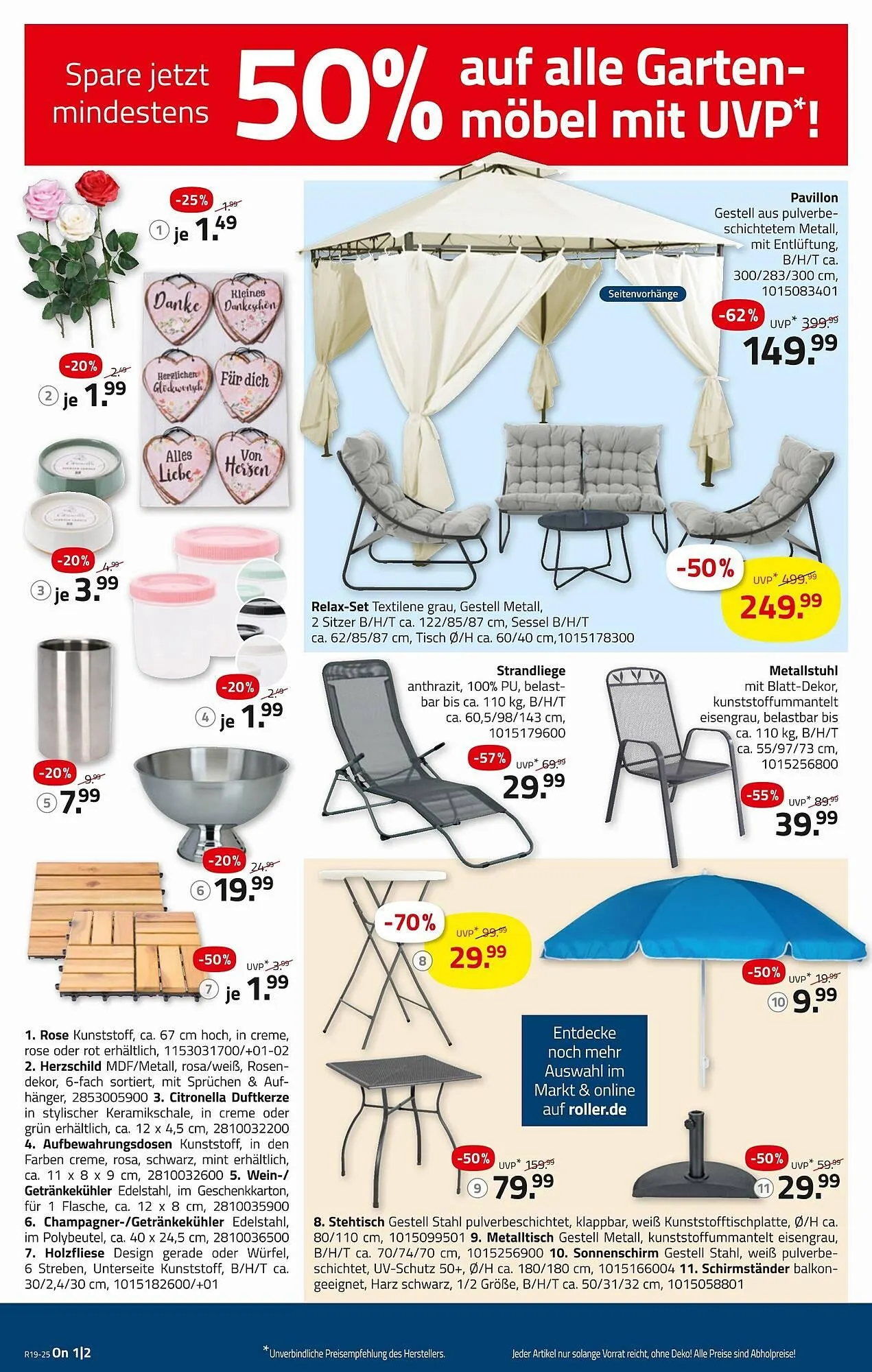 ROLLER Prospekt von 4. Mai bis 17. Mai 2025 - Prospekt seite 10