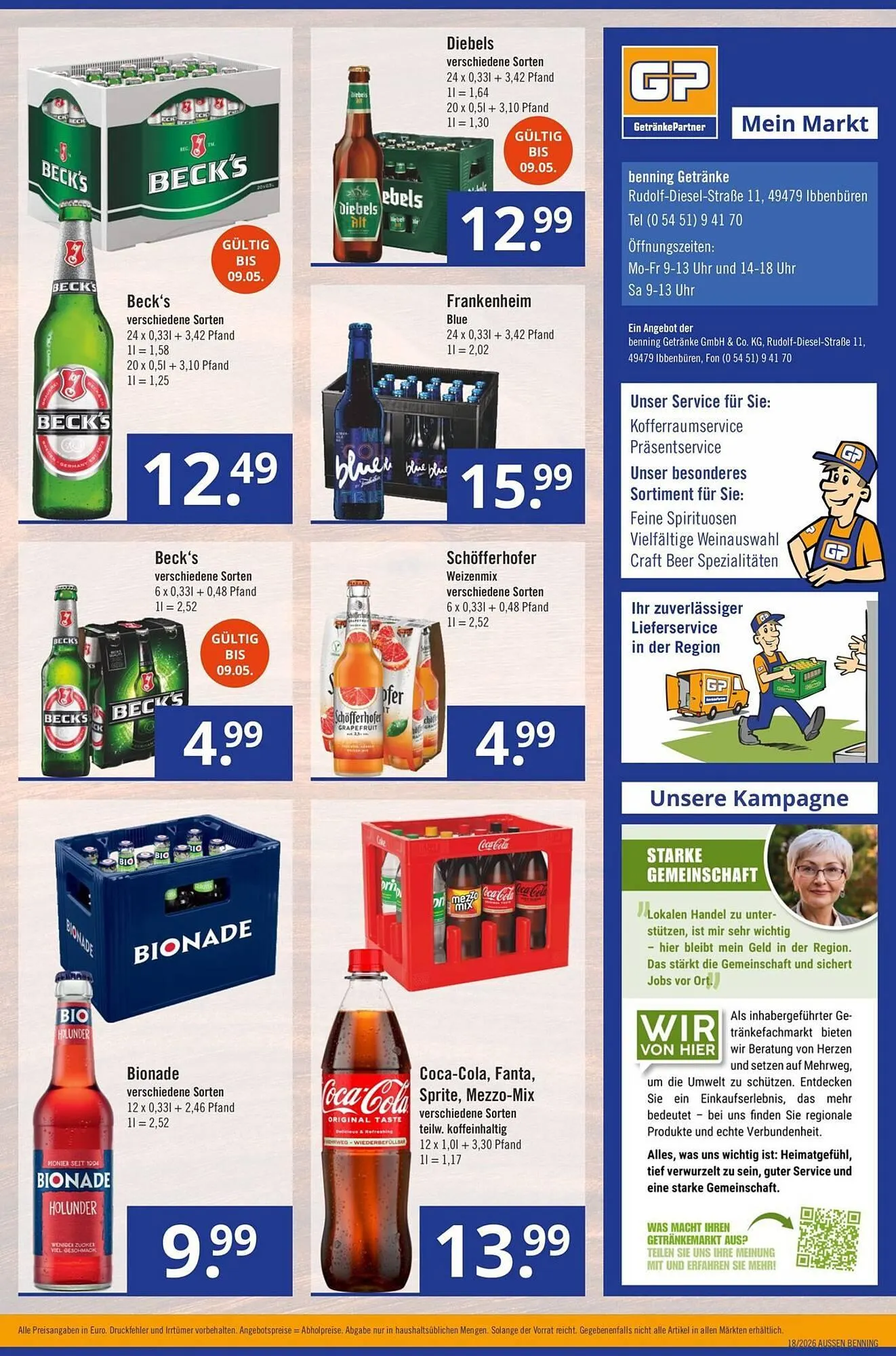 GetränkePartner Prospekt von 27. April bis 2. Mai 2026 - Prospekt seite 4