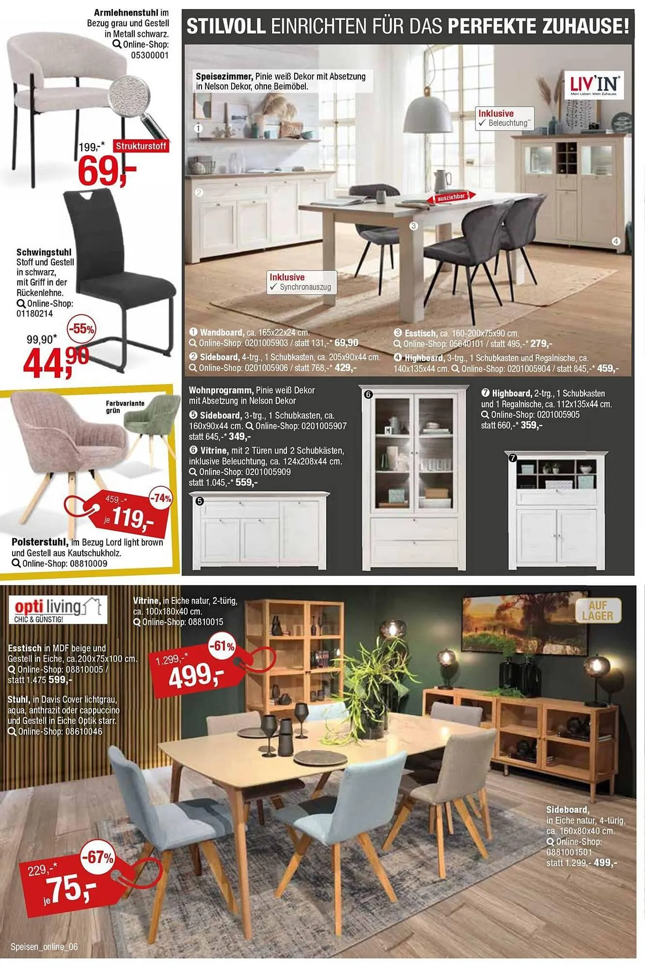 Opti Wohnwelt Prospekt von 30. April bis 17. Mai 2025 - Prospekt seite 6