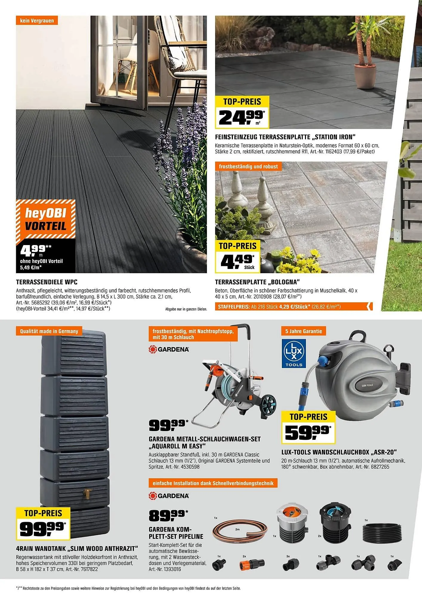 OBI Prospekt von 1. April bis 15. April 2025 - Prospekt seite 4