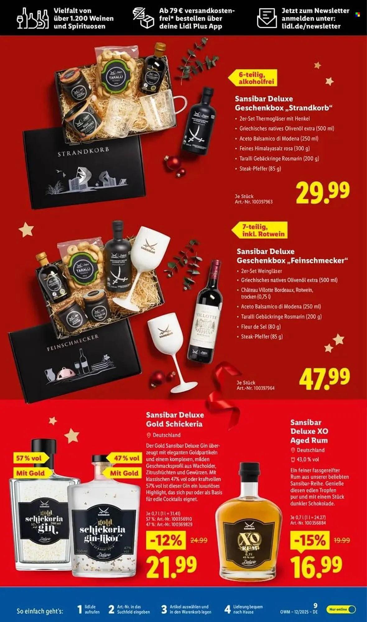 Lidl Prospekt von 1. Dezember bis 31. Dezember 2025 - Prospekt seite 9