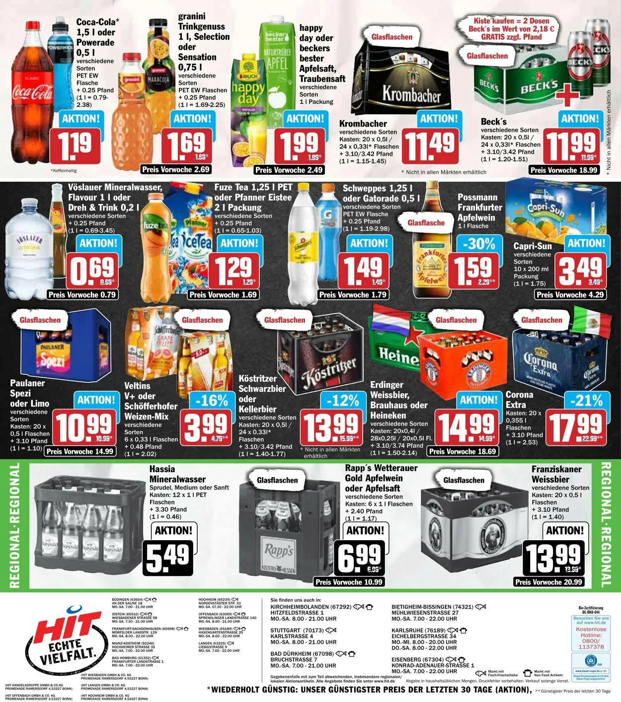 Hit - Frankfurt-Sachsenhausen von 21. Juli bis 26. Juli 2025 - Prospekt seite 18