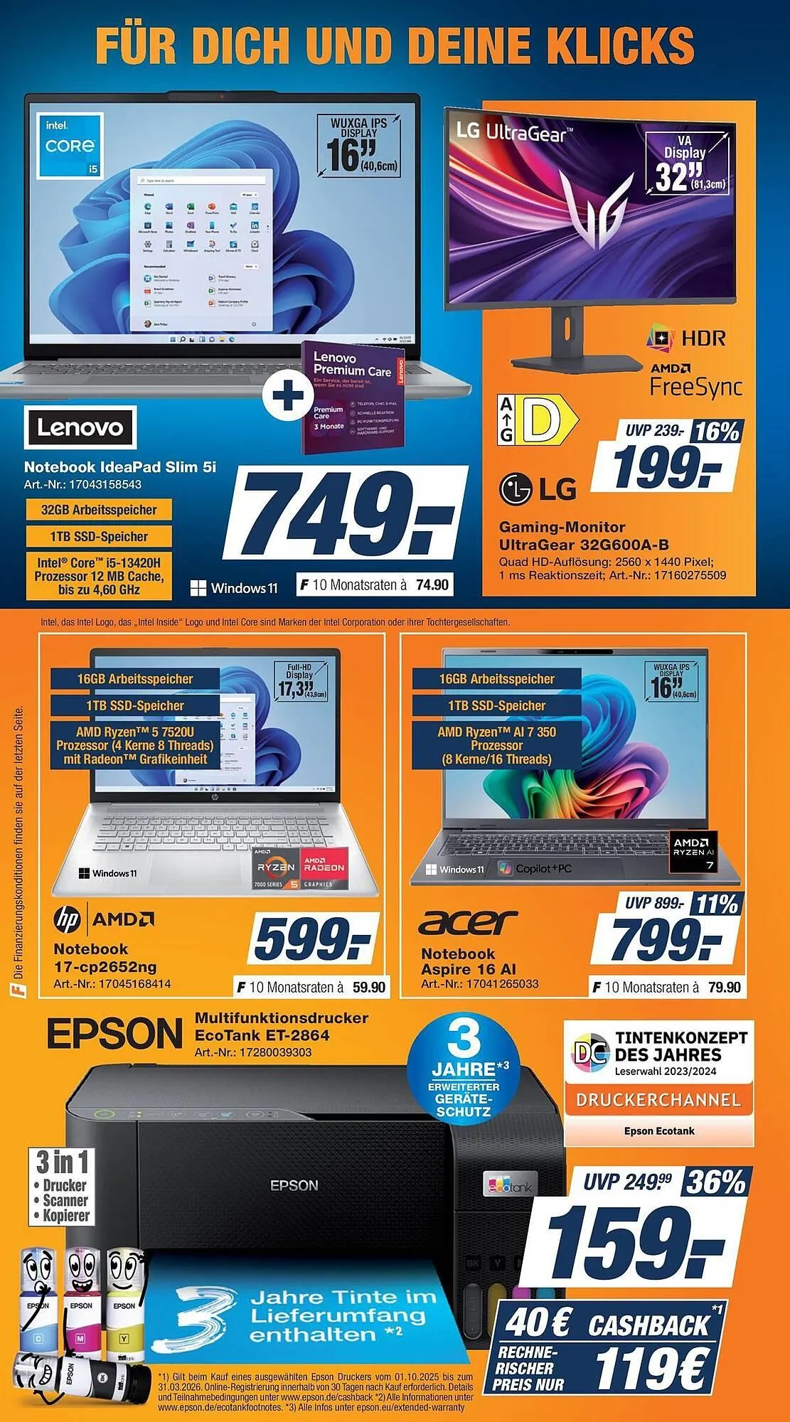 Expert Technomarkt Prospekt von 2. Februar bis 9. Februar 2026 - Prospekt seite 6