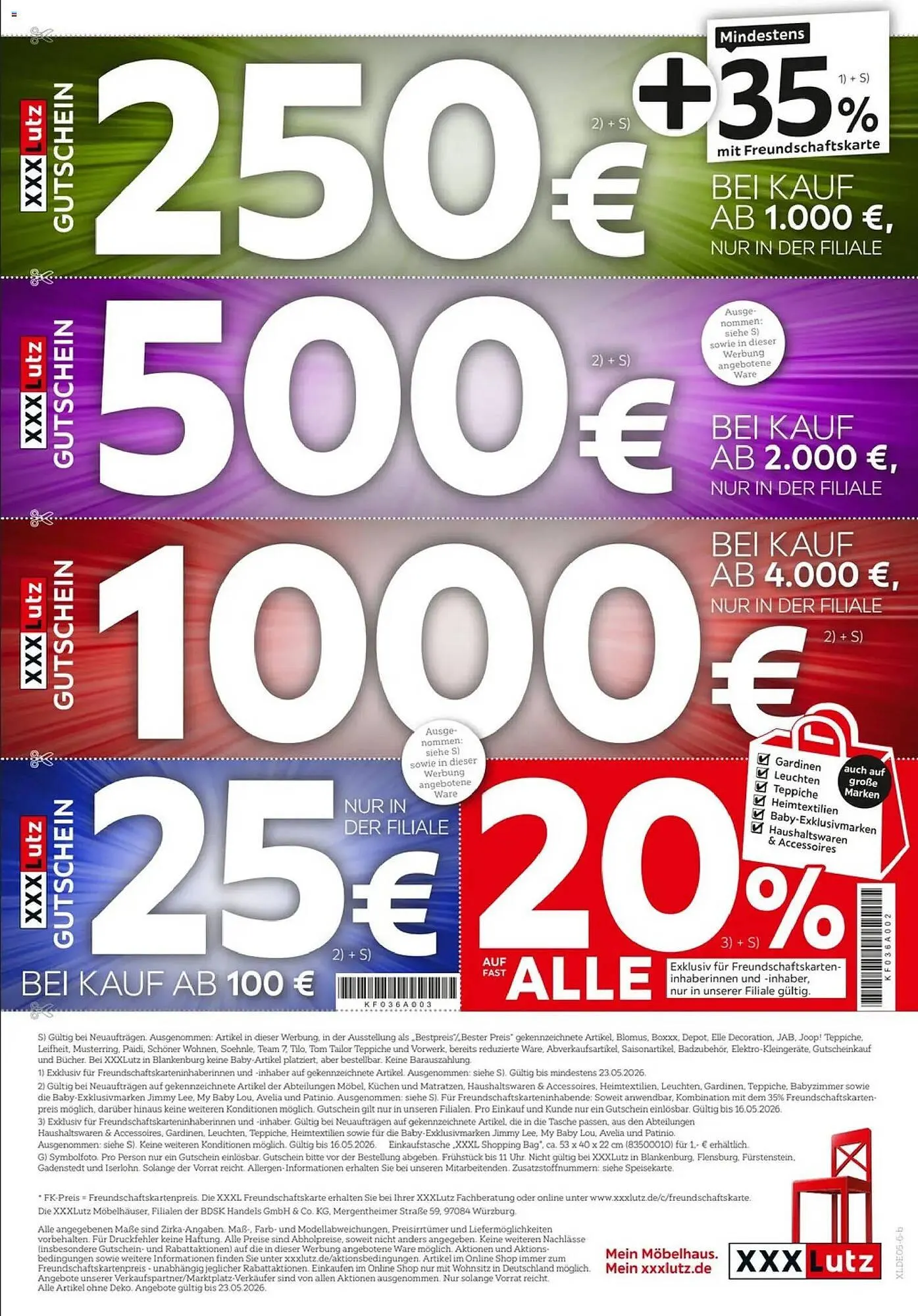 XXXLutz Prospekt von 9. Mai bis 23. Mai 2026 - Prospekt seite 3