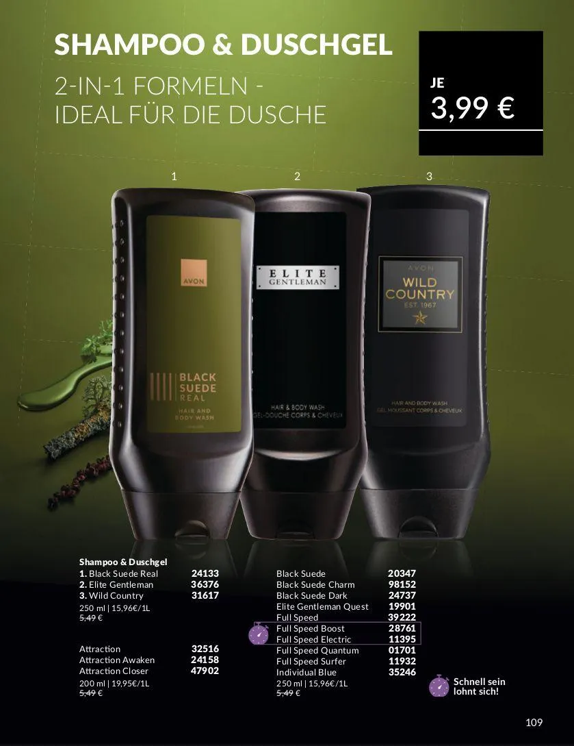 Avon Aktueller Prospekt von 7. Mai bis 21. Mai 2025 - Prospekt seite 109